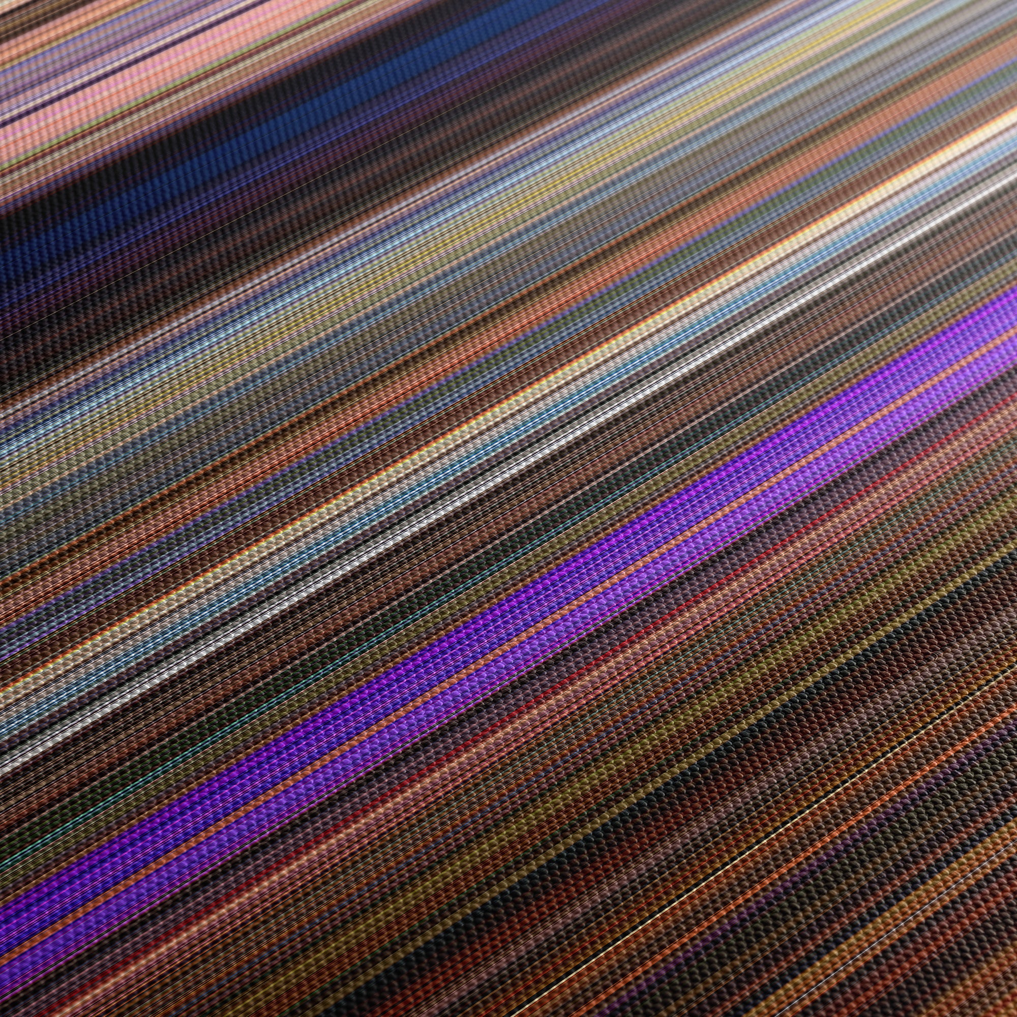 Toy Story 4 (2019) CineSpectrum Color Spectrum Canvas Print - Close Up of Middle of Print