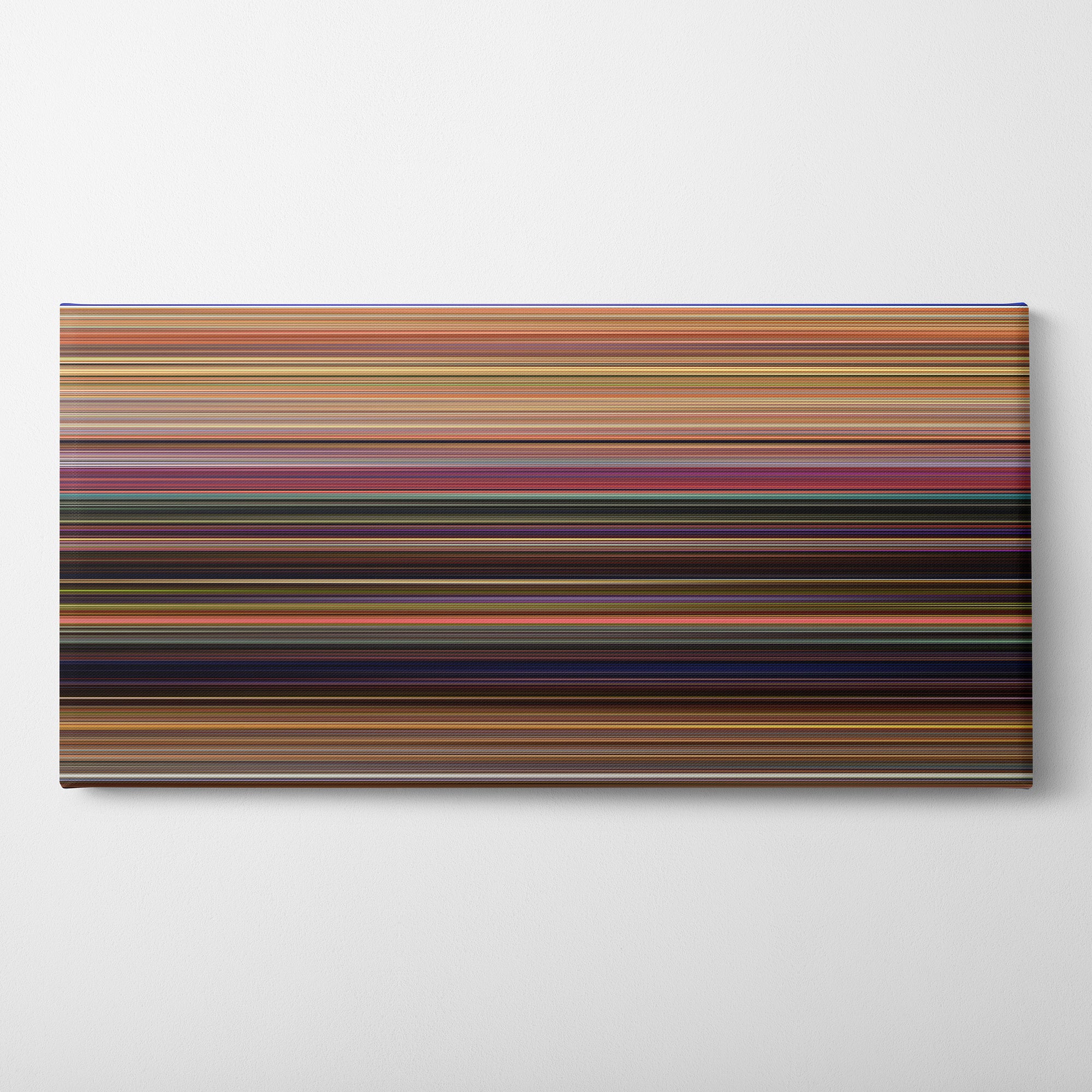 Toy Story (1995) CineSpectrum Color Spectrum Canvas Print - Horizontal on Wall