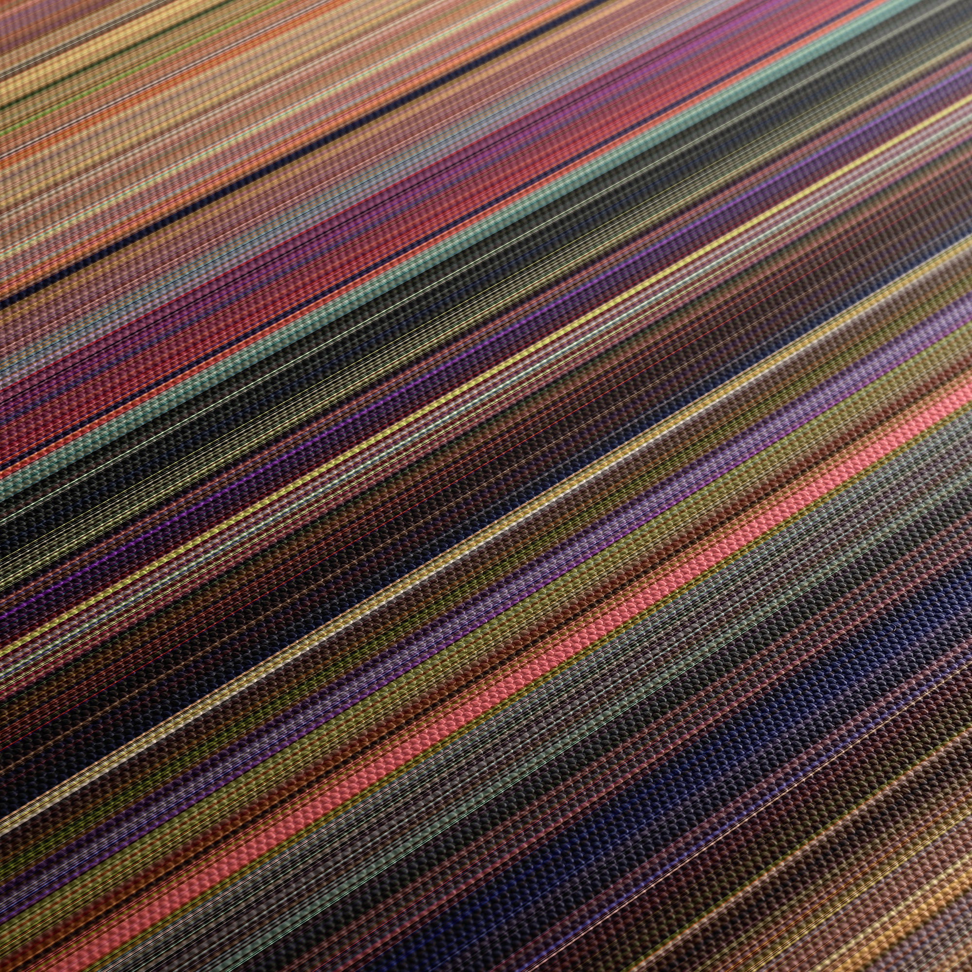 Toy Story (1995) CineSpectrum Color Spectrum Canvas Print - Close Up of Middle of Print