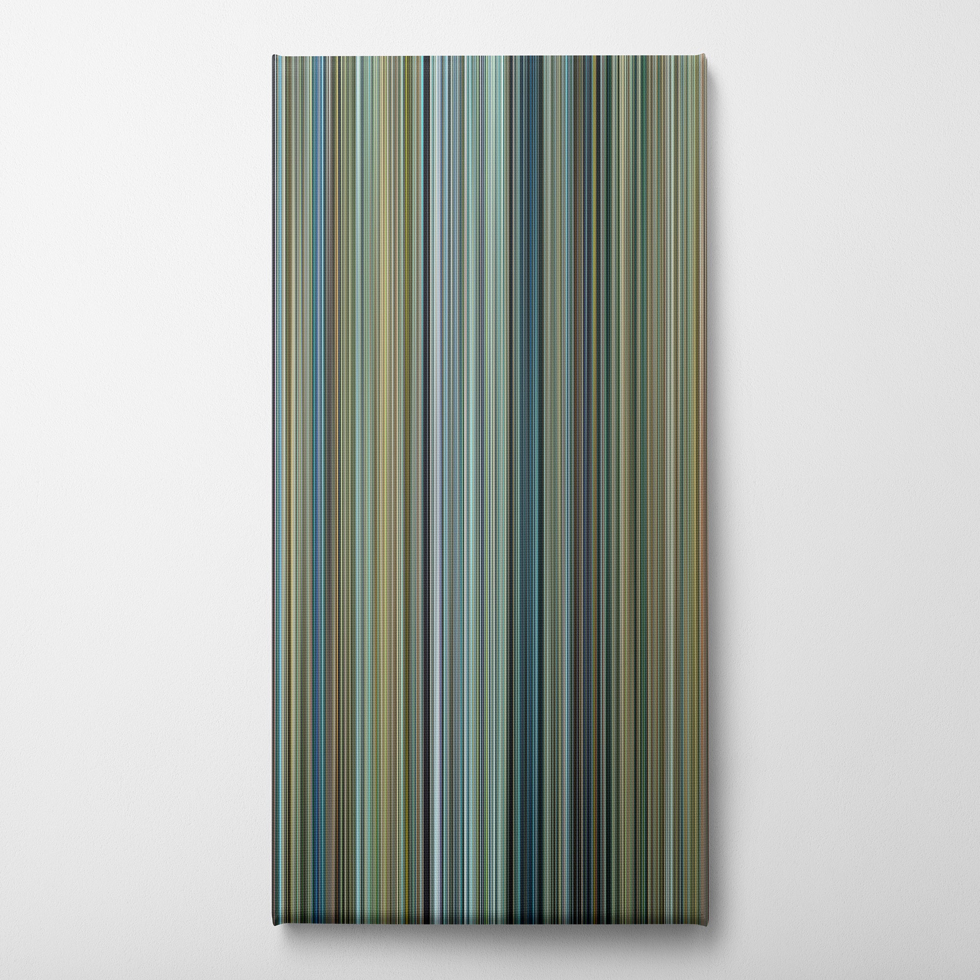 Transformers - Age of Extinction (2014) CineSpectrum Color Spectrum Canvas Print - Vertical on Wall