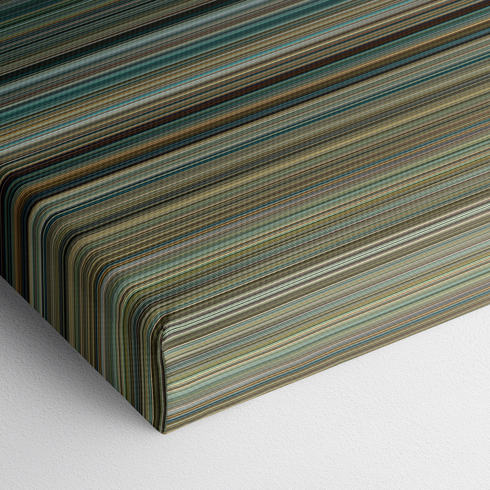 Transformers - Revenge of the Fallen (2009) CineSpectrum Color Spectrum Canvas Print - Close Up of Bottom of Print