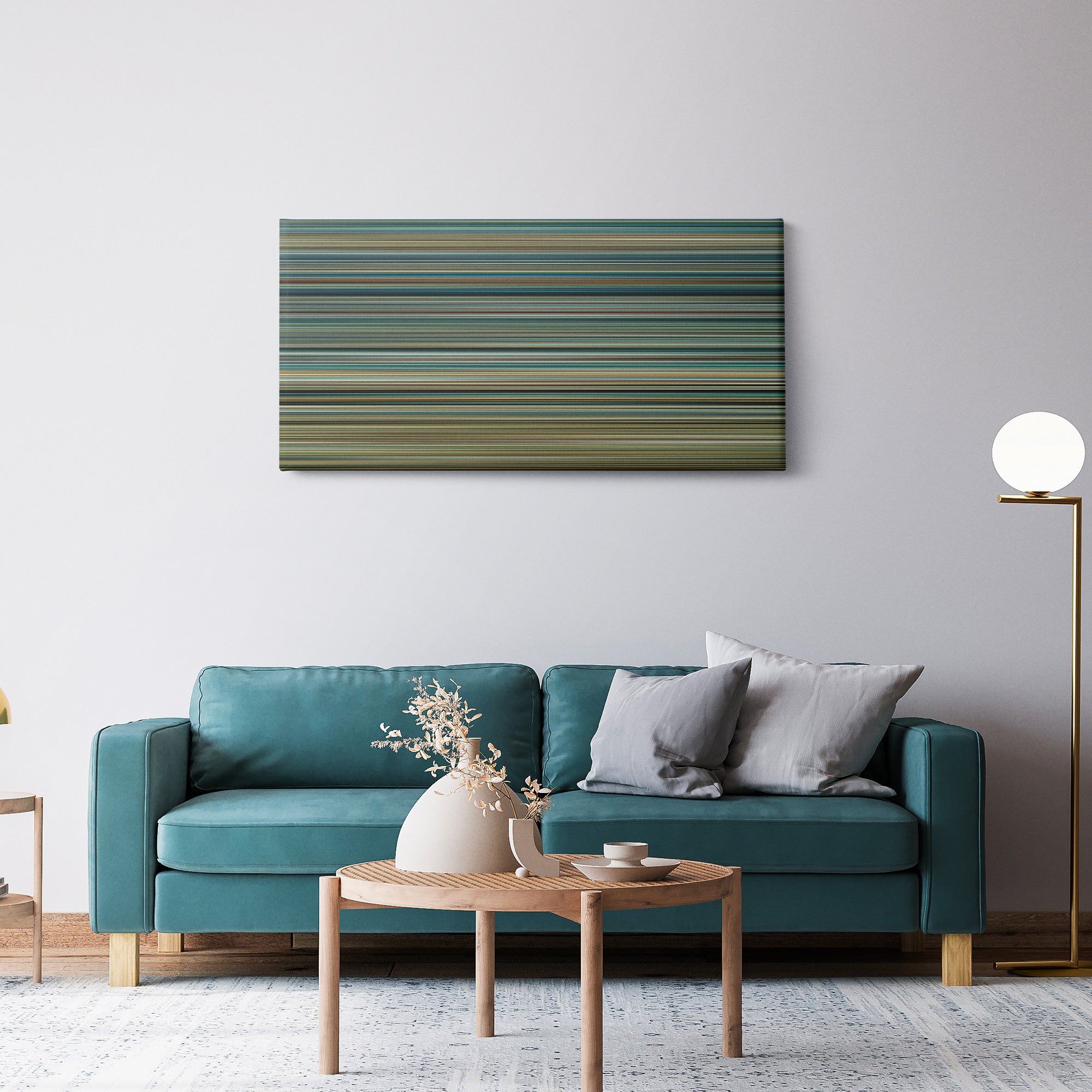 Transformers - Revenge of the Fallen (2009) CineSpectrum Color Spectrum Canvas Print - Hanging Horizontal on Wall in Room