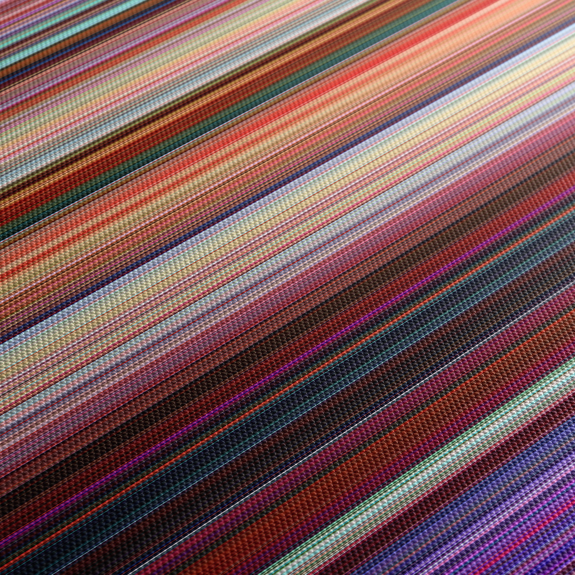 Turning Red (2022) CineSpectrum Color Spectrum Canvas Print - Close Up of Middle of Print