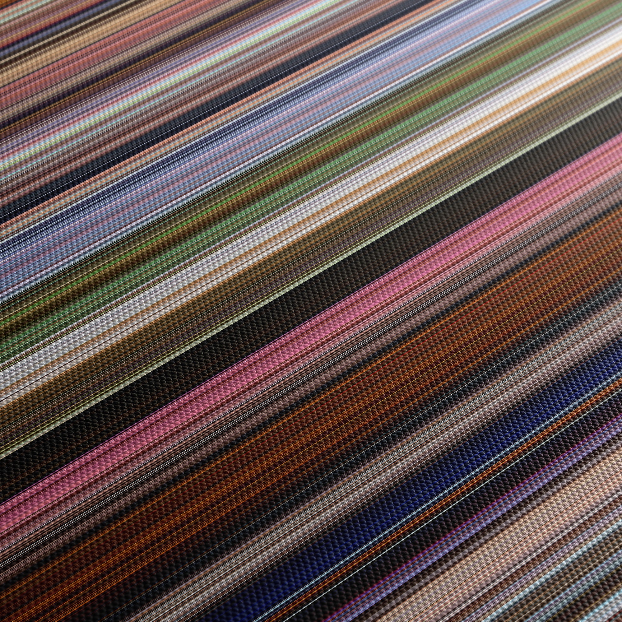 Up (2009) CineSpectrum Color Spectrum Canvas Print - Close Up of Middle of Print