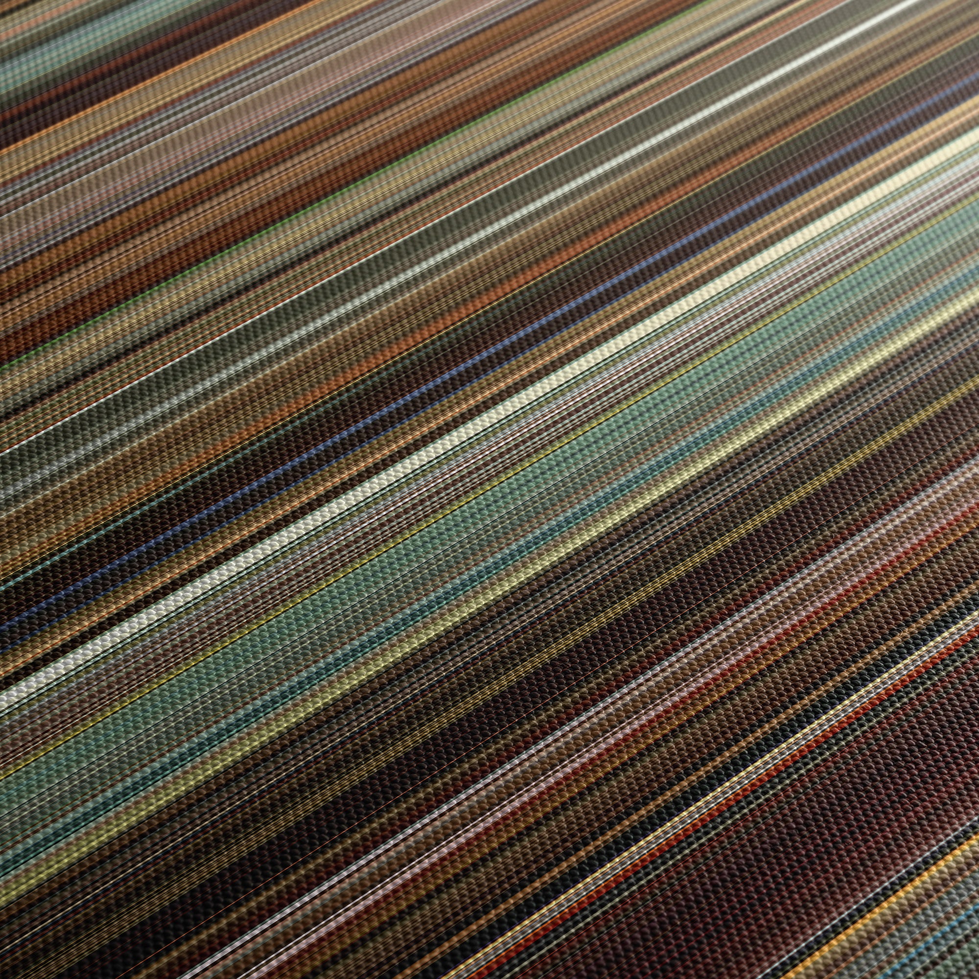 Vampire's Kiss (1988) CineSpectrum Color Spectrum Canvas Print - Close Up of Middle of Print