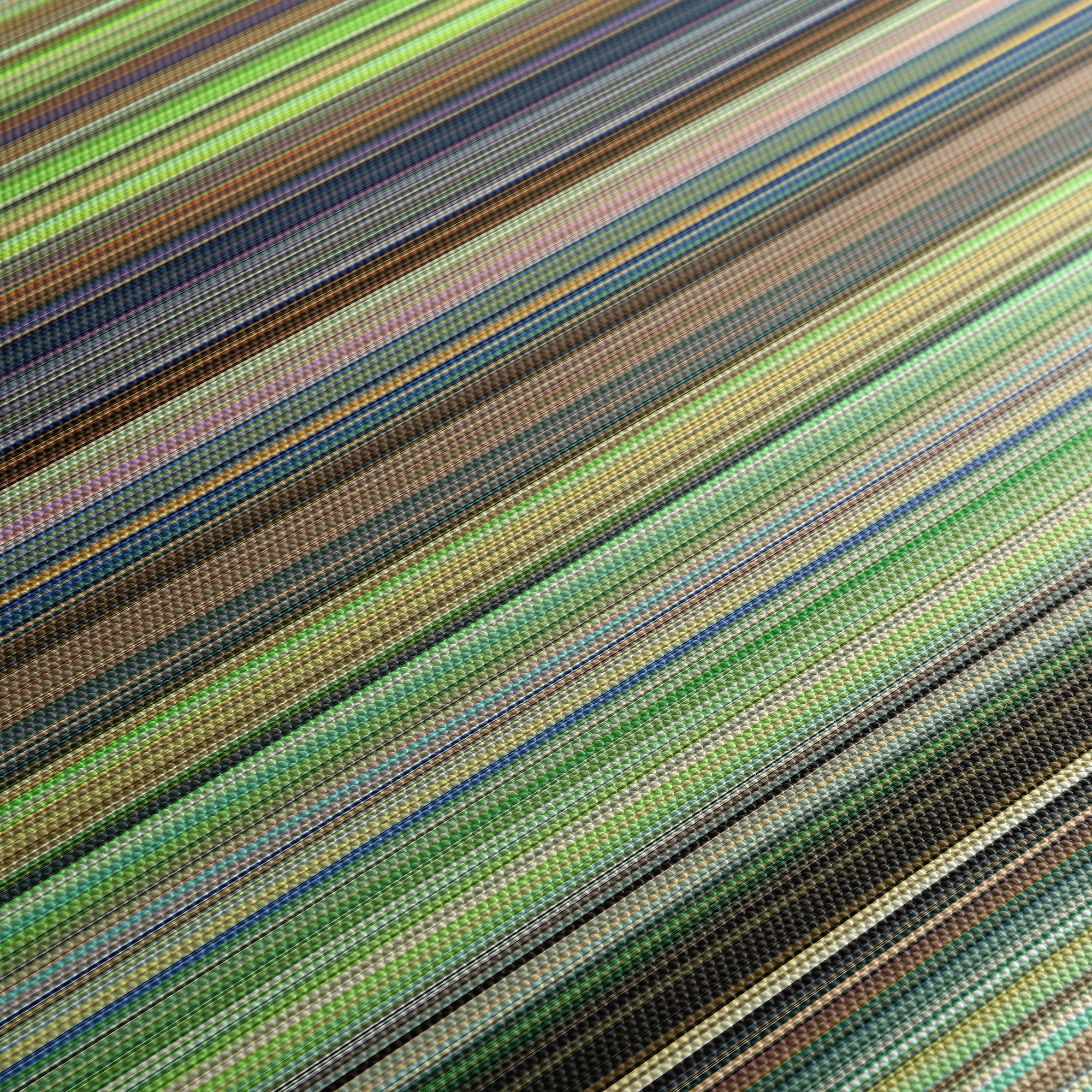 When Marnie Was There (2014) CineSpectrum Color Spectrum Canvas Print - Close Up of Middle of Print