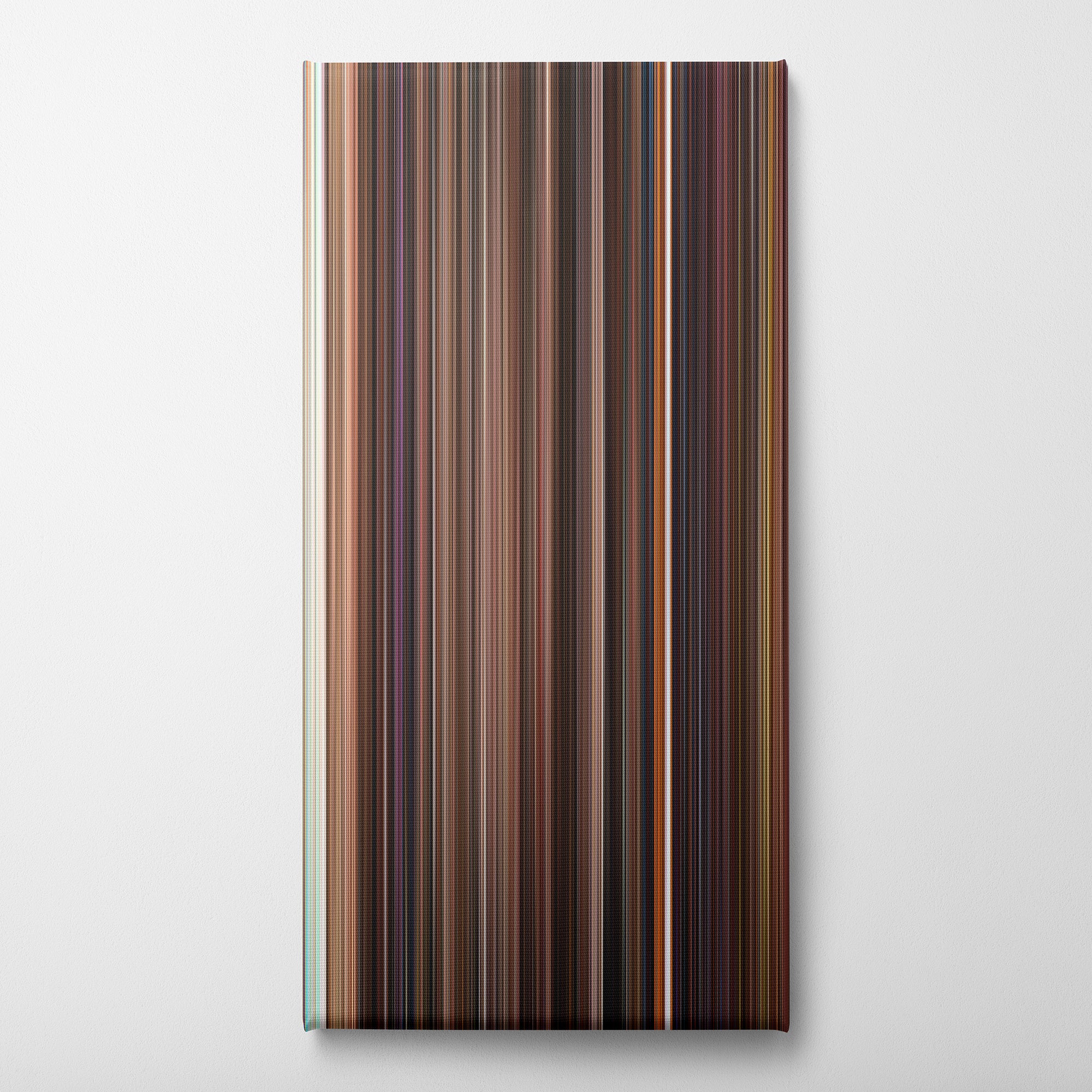 Who Framed Roger Rabbit (1988) CineSpectrum Color Spectrum Canvas Print - Vertical on Wall