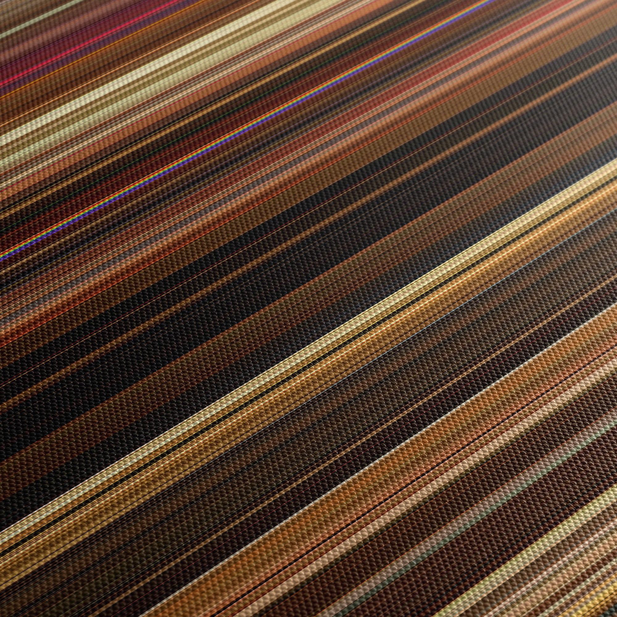 Wild at Heart (1990) CineSpectrum Color Spectrum Canvas Print - Close Up of Middle of Print