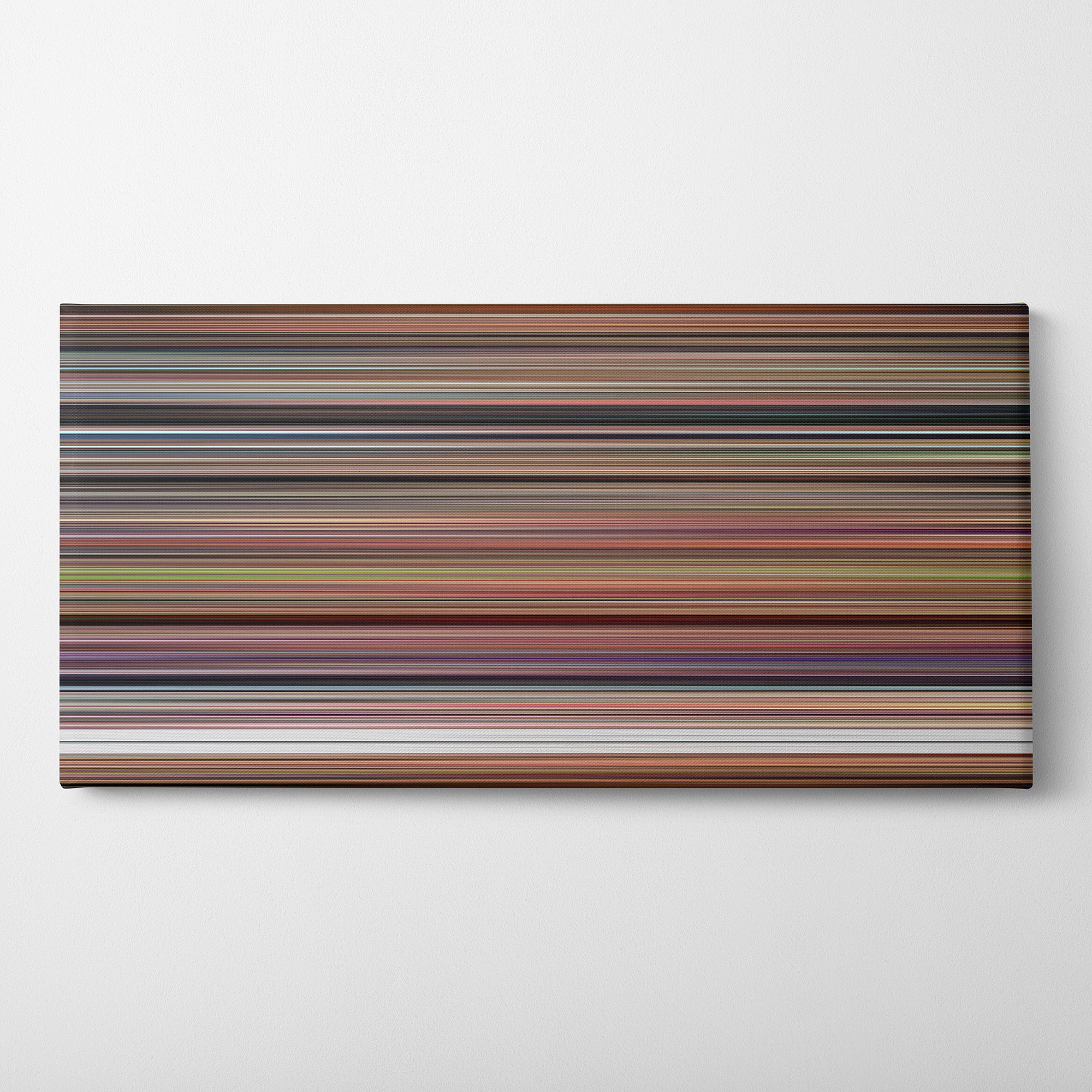 Willy Wonka & the Chocolate Factory (1971) CineSpectrum Color Spectrum Canvas Print - Horizontal on Wall