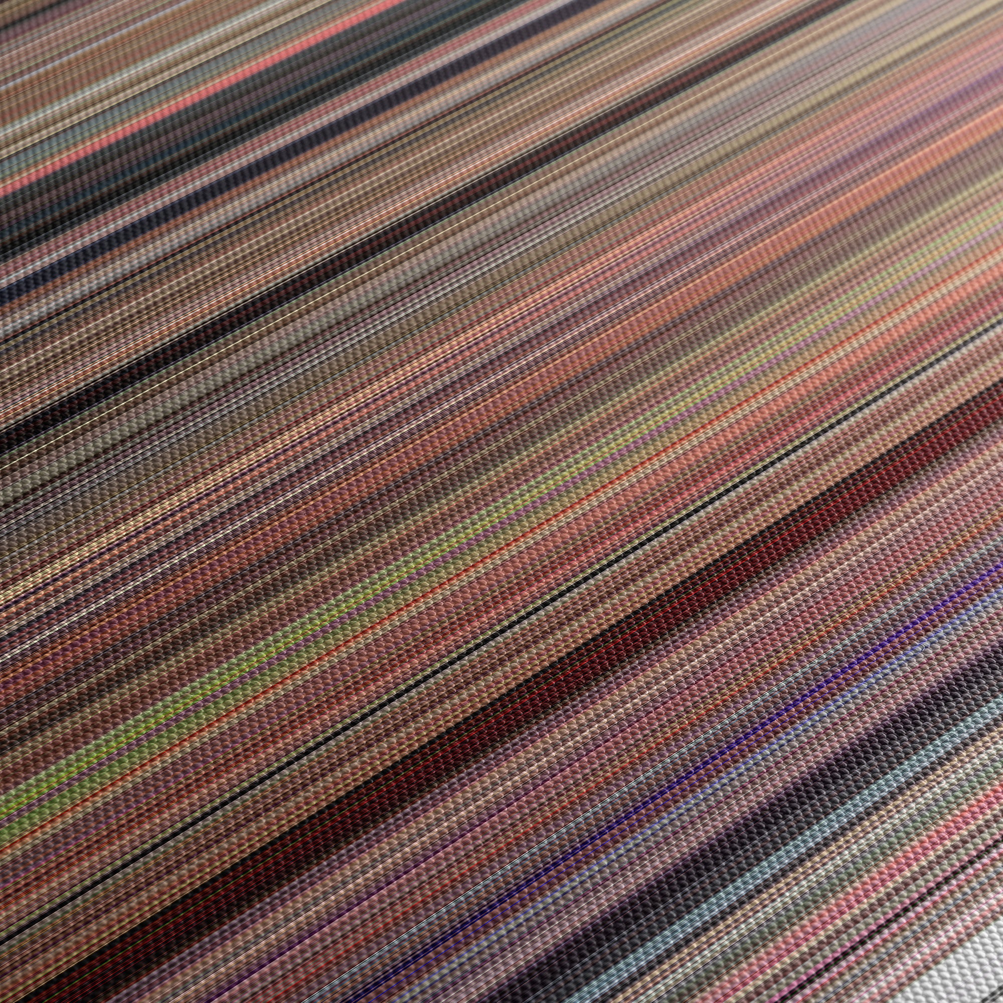 Willy Wonka & the Chocolate Factory (1971) CineSpectrum Color Spectrum Canvas Print - Close Up of Middle of Print