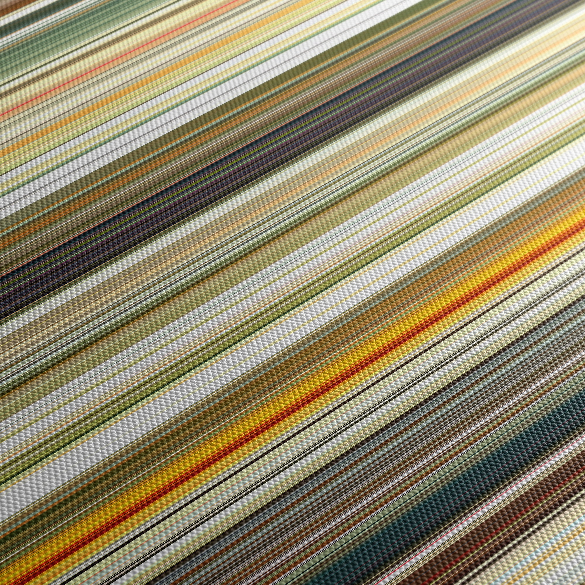 Winnie the Pooh (2011) CineSpectrum Color Spectrum Canvas Print - Close Up of Middle of Print