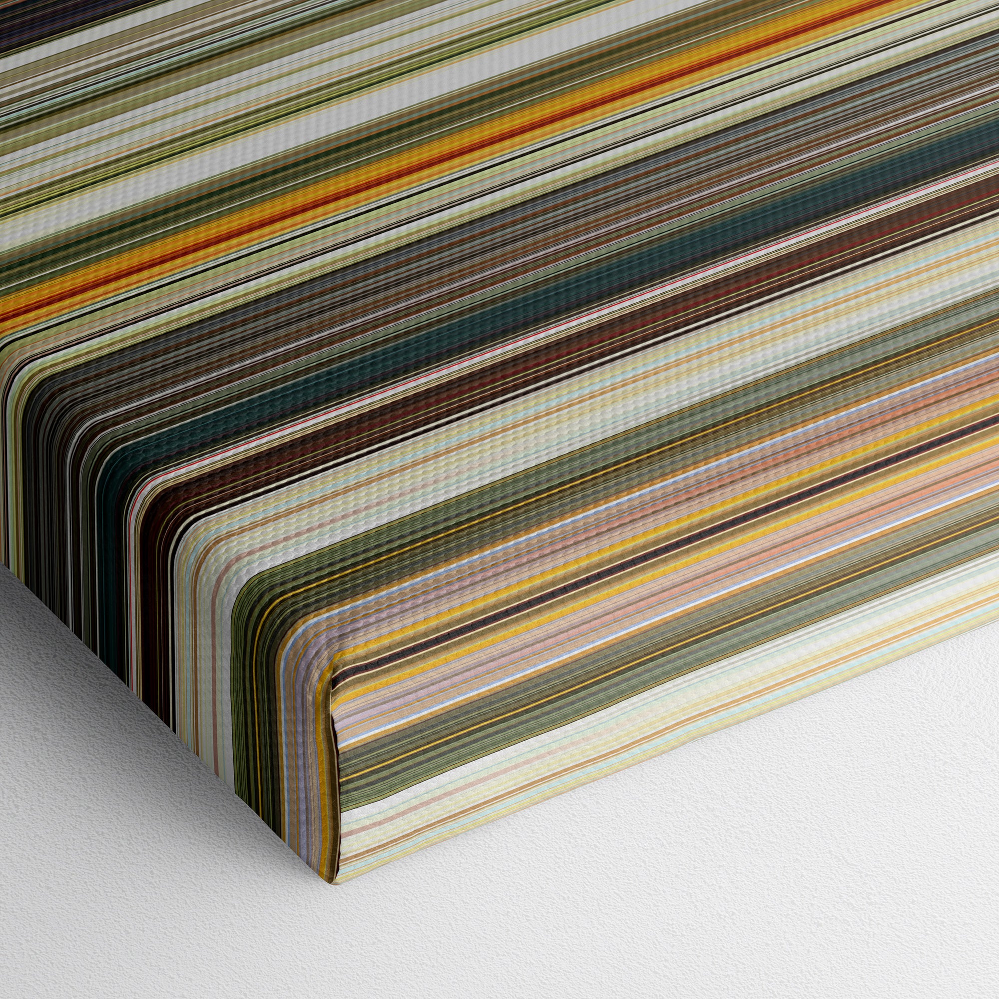 Winnie the Pooh (2011) CineSpectrum Color Spectrum Canvas Print - Close Up of Bottom of Print