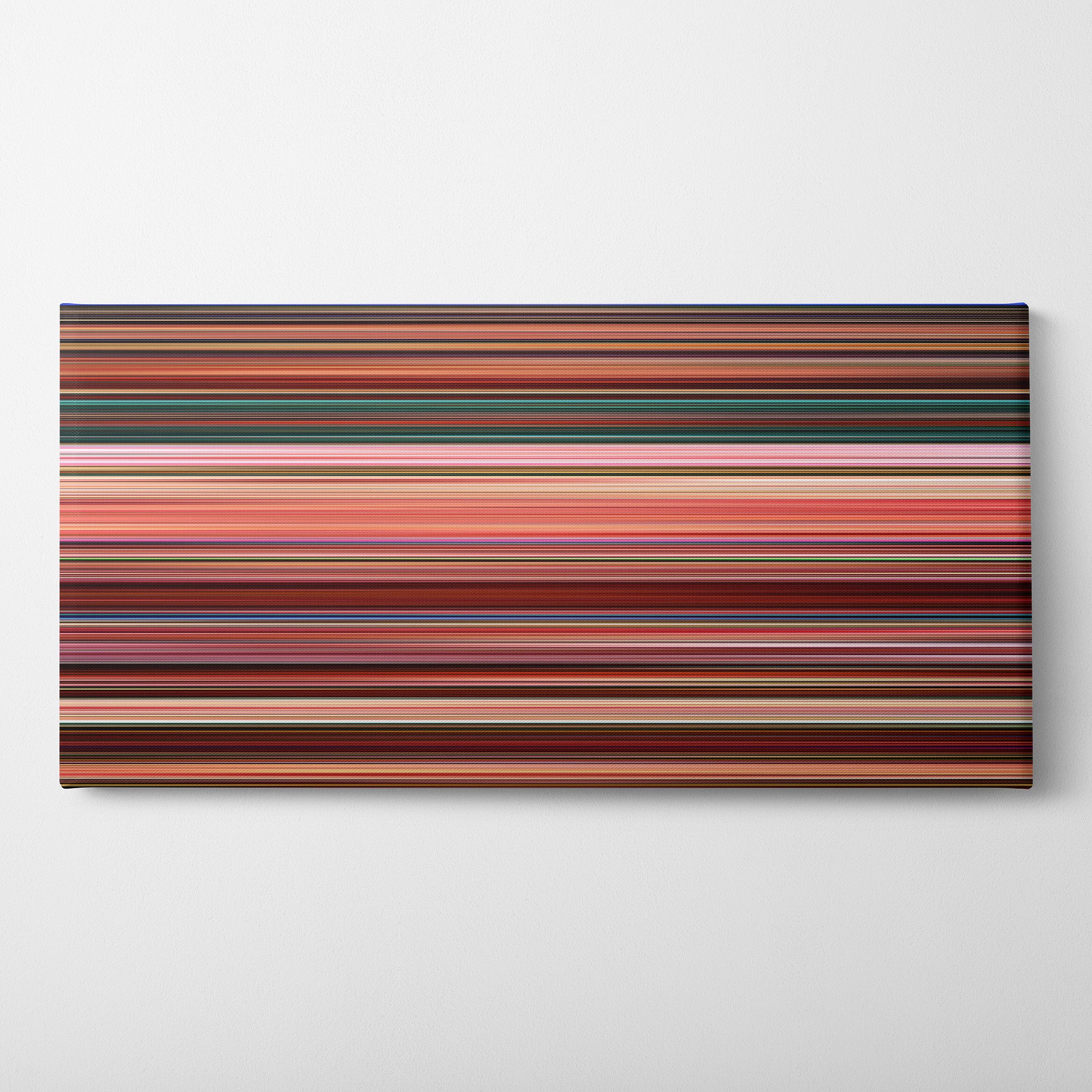 Wreck-It Ralph (2012) CineSpectrum Color Spectrum Canvas Print - Horizontal on Wall