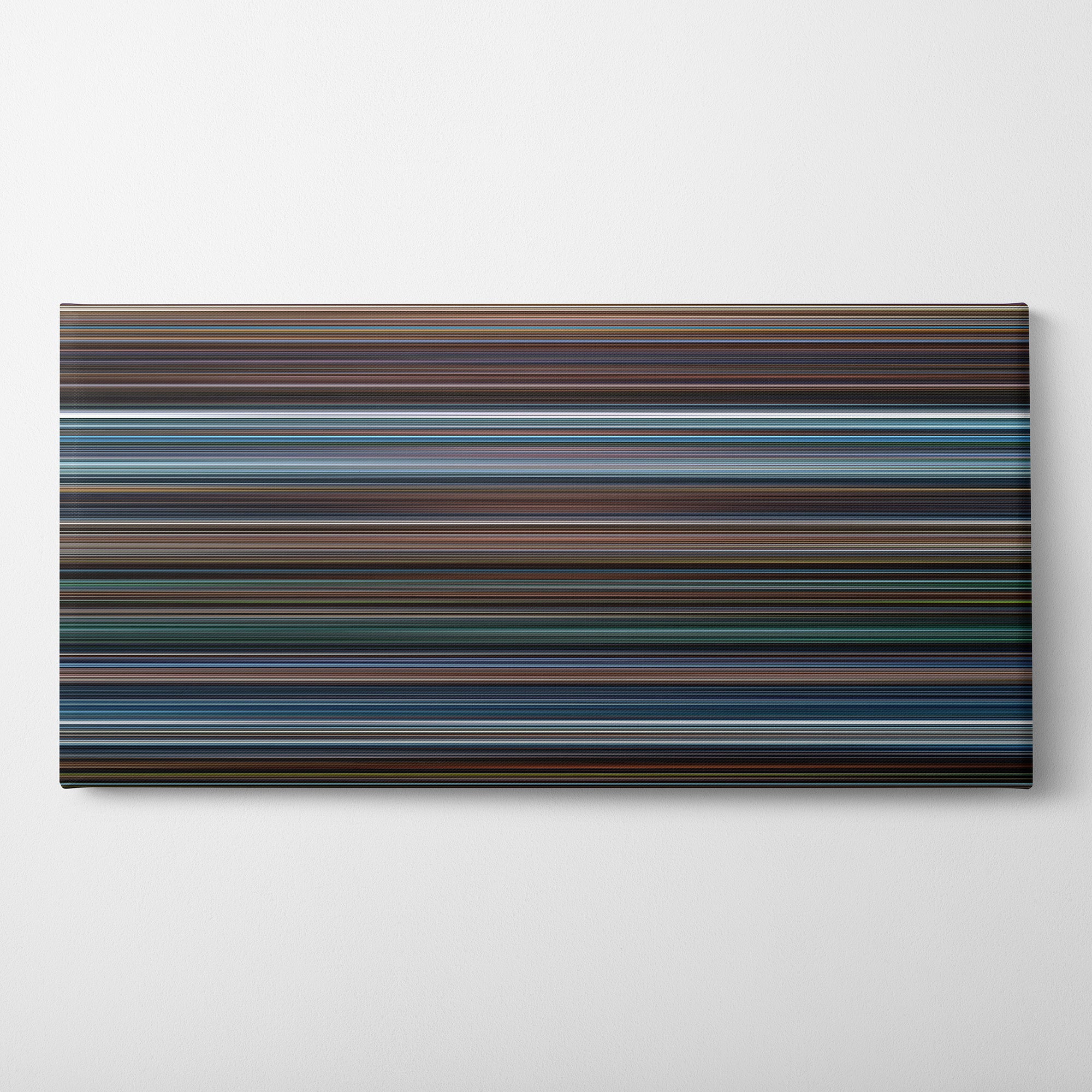 X-Men - The Last Stand (2006) CineSpectrum Color Spectrum Canvas Print - Horizontal on Wall