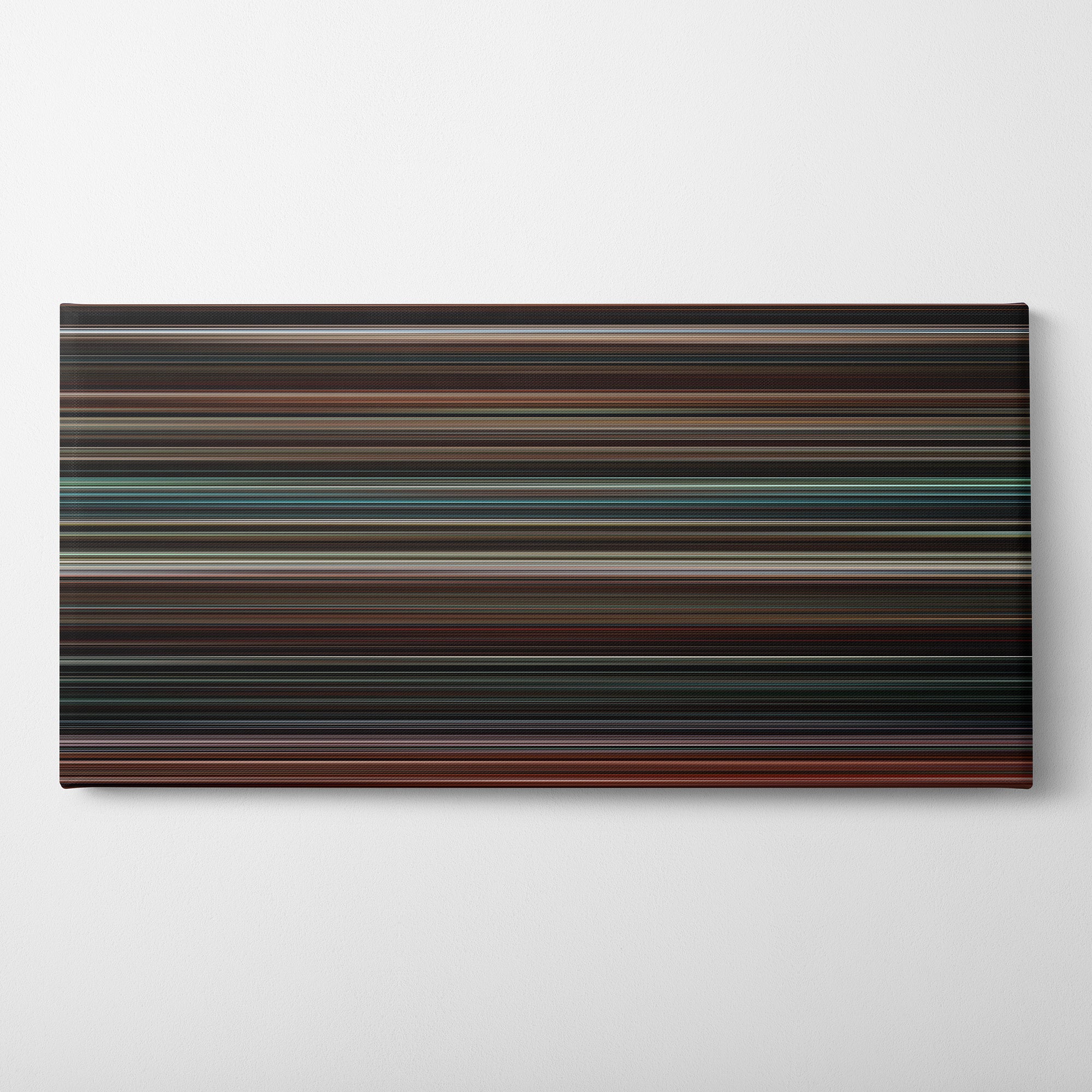 X-Men Origins - Wolverine (2009) CineSpectrum Color Spectrum Canvas Print - Horizontal on Wall
