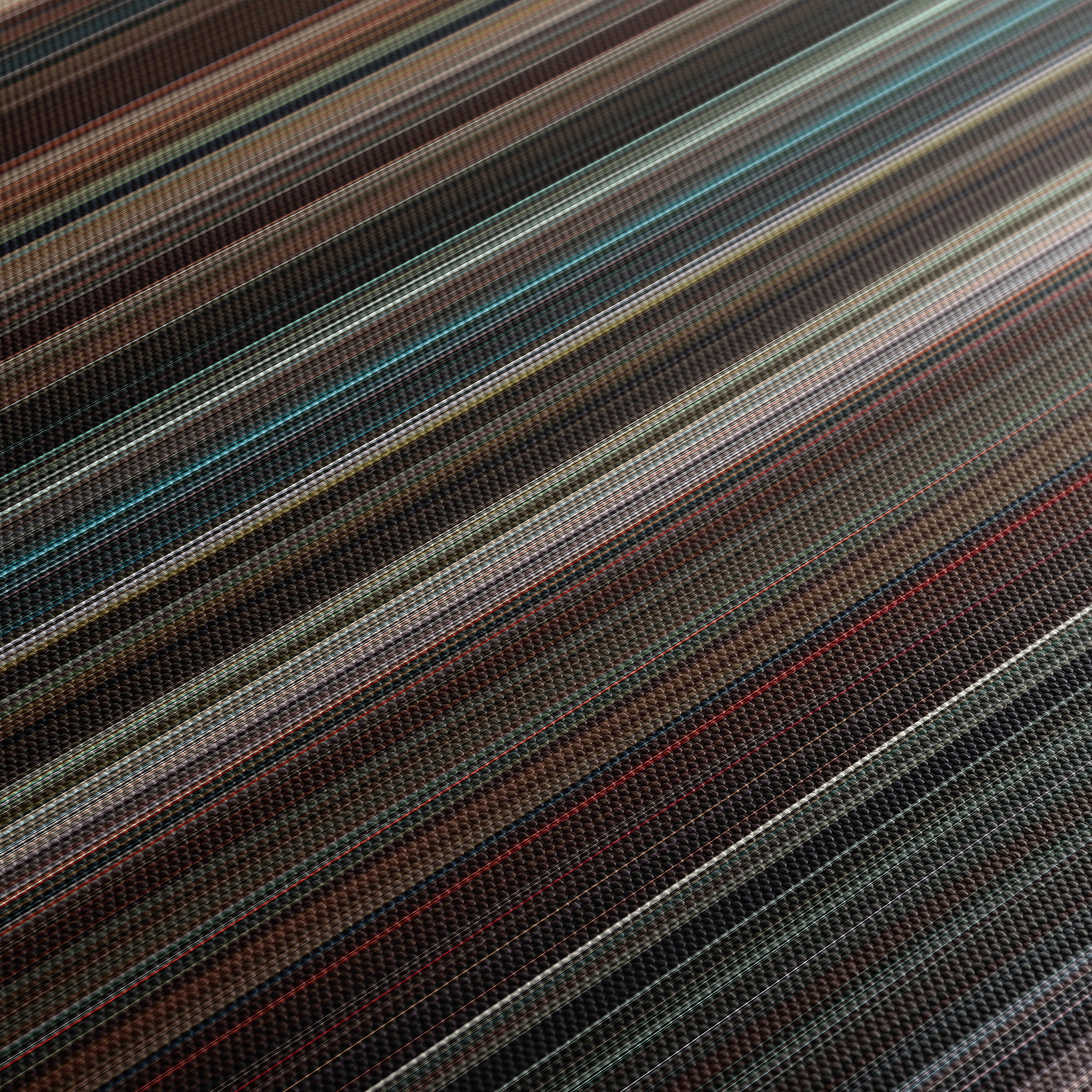 X-Men Origins - Wolverine (2009) CineSpectrum Color Spectrum Canvas Print - Close Up of Middle of Print