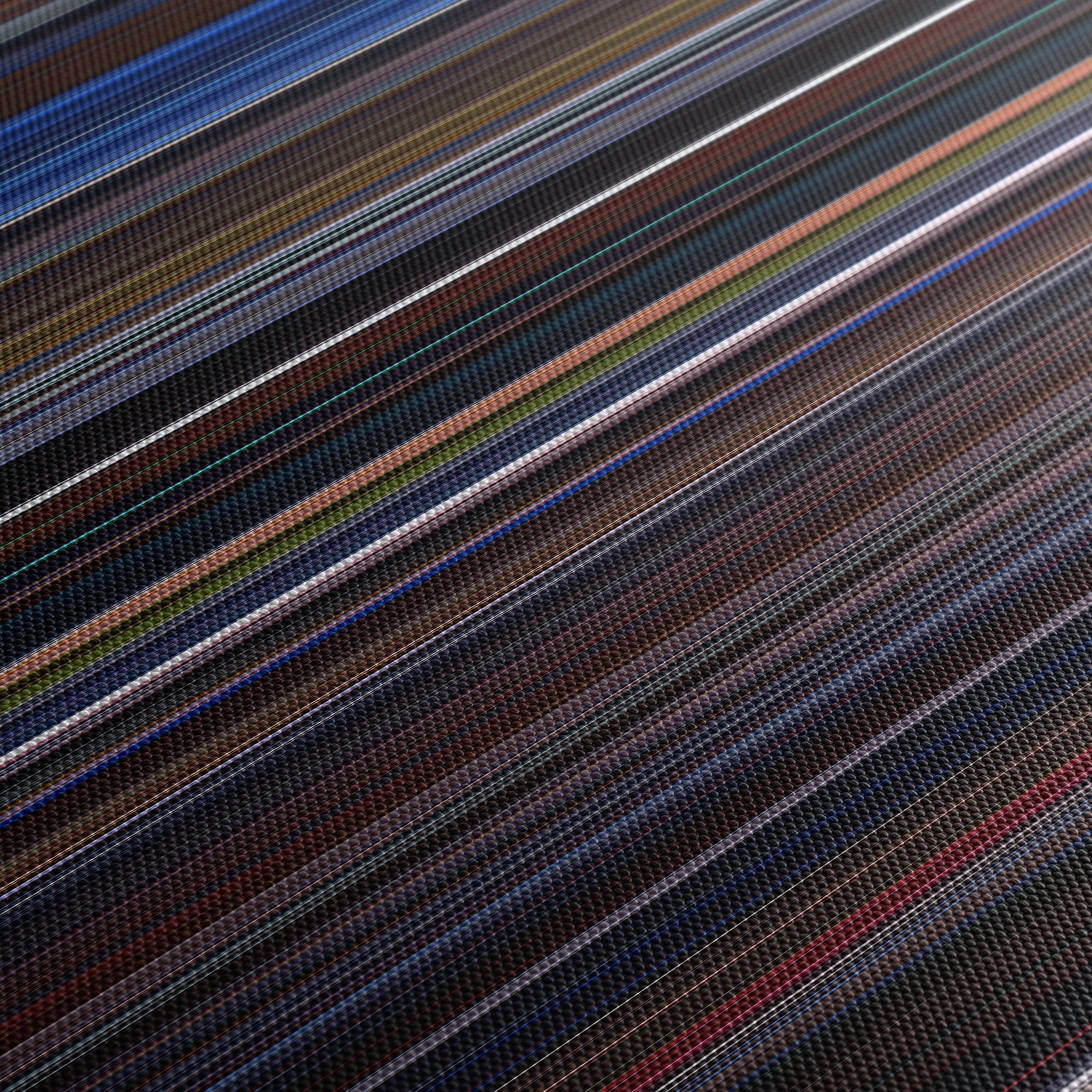 X-Men (2000) CineSpectrum Color Spectrum Canvas Print - Close Up of Middle of Print