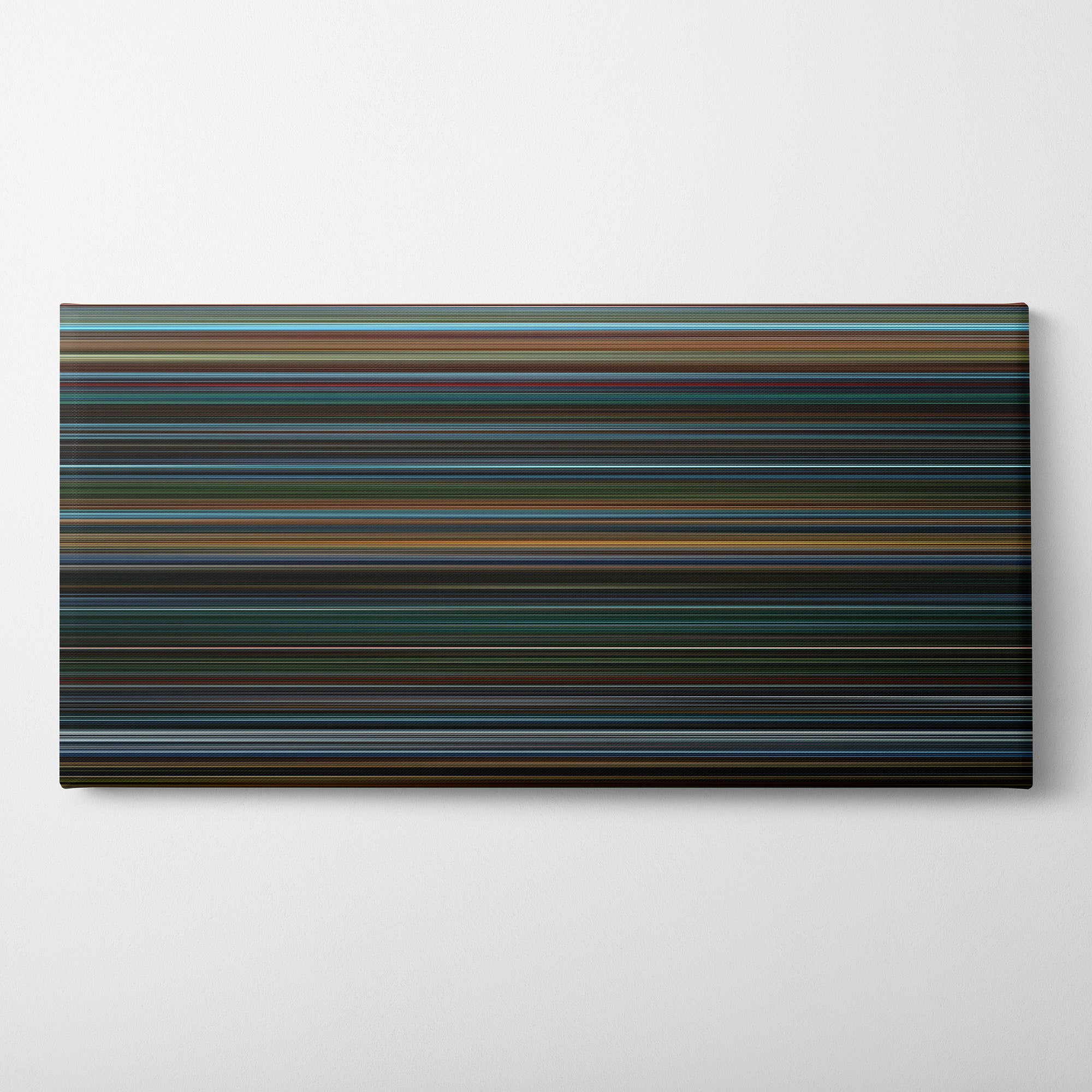 X2 (2003) CineSpectrum Color Spectrum Canvas Print - Horizontal on Wall