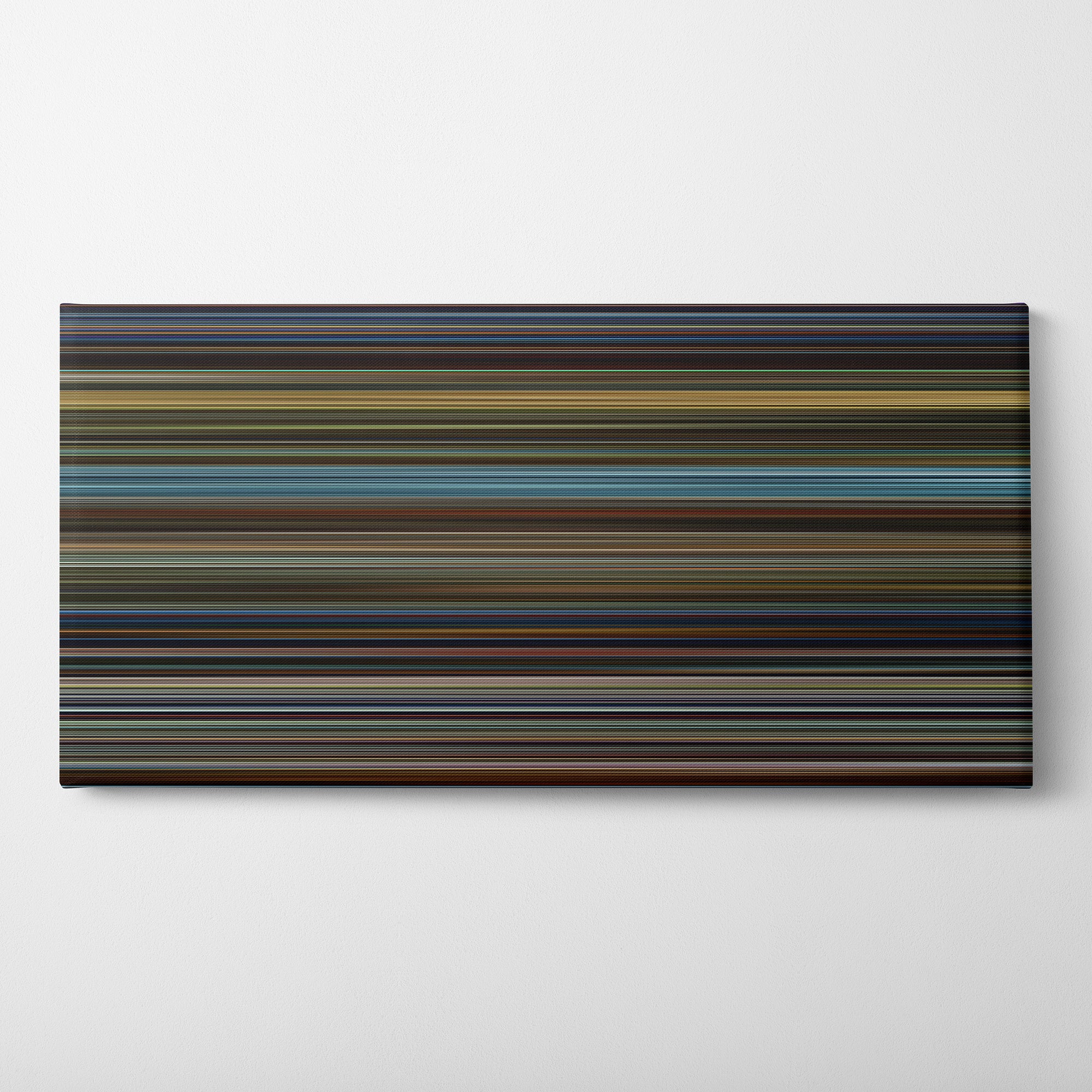 X Men - Days of Future Past (2014) CineSpectrum Color Spectrum Canvas Print - Horizontal on Wall