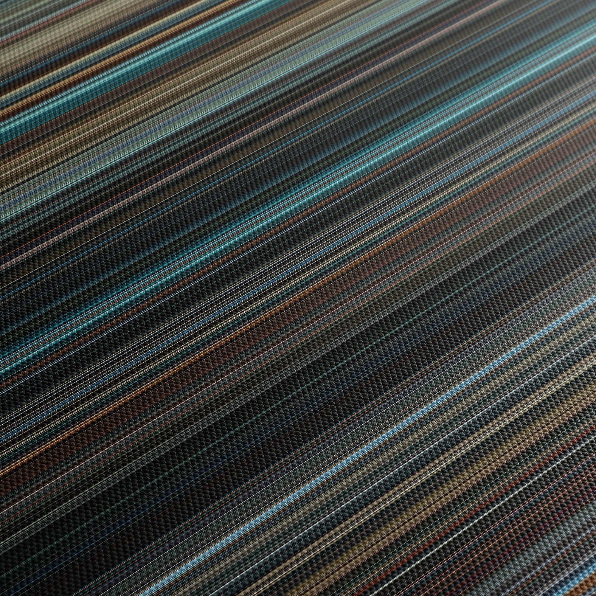 Zack Snyder's Justice League (2021) CineSpectrum Color Spectrum Canvas Print - Close Up of Middle of Print