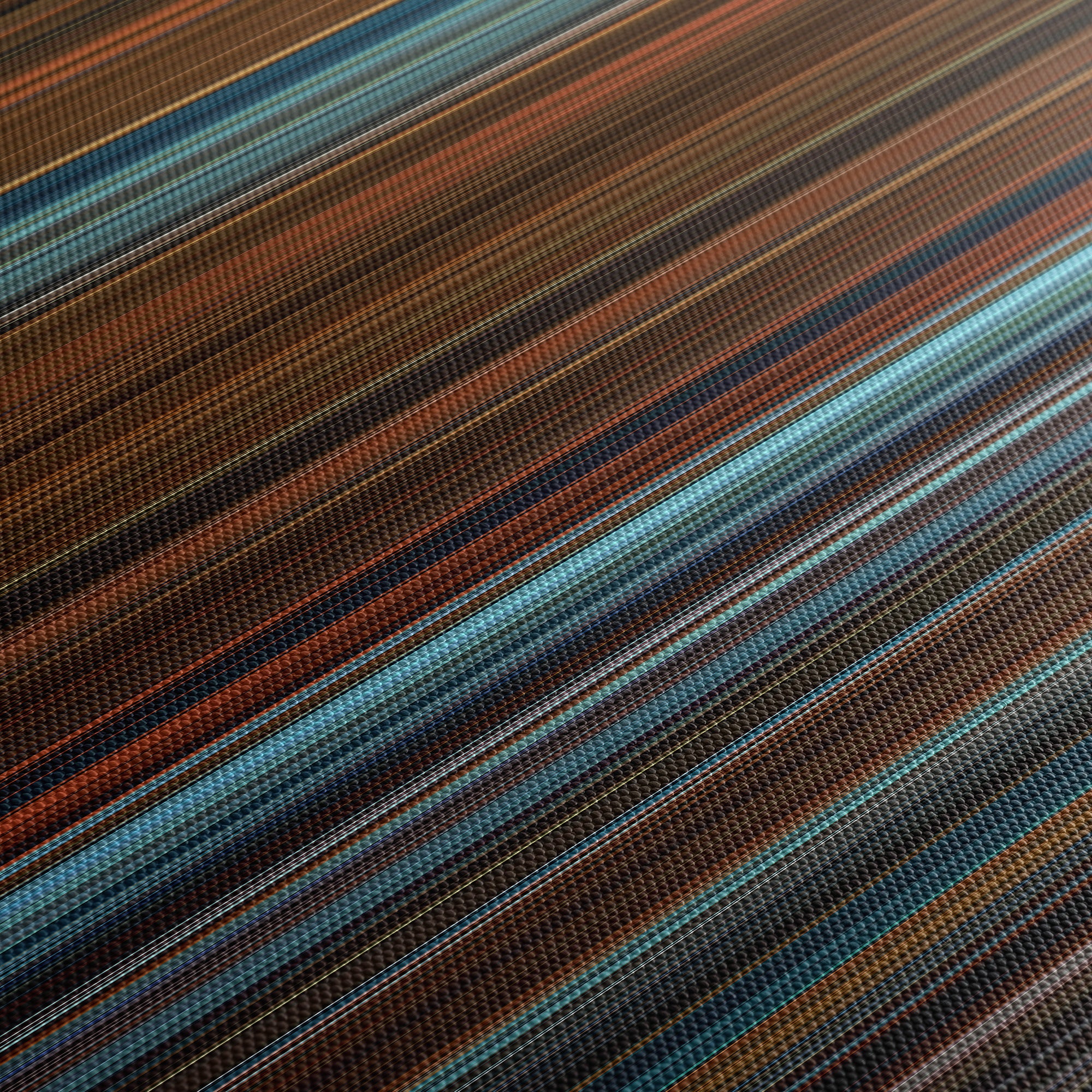 10 Cloverfield Lane (2016) CineSpectrum Color Spectrum Canvas Print - Close Up of Middle of Print