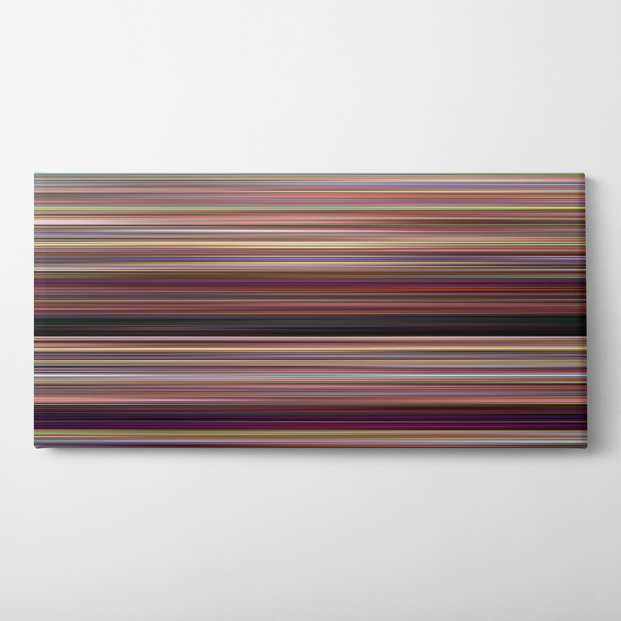 10 Things I Hate About You (1999) CineSpectrum Color Spectrum Canvas Print - Horizontal on Wall