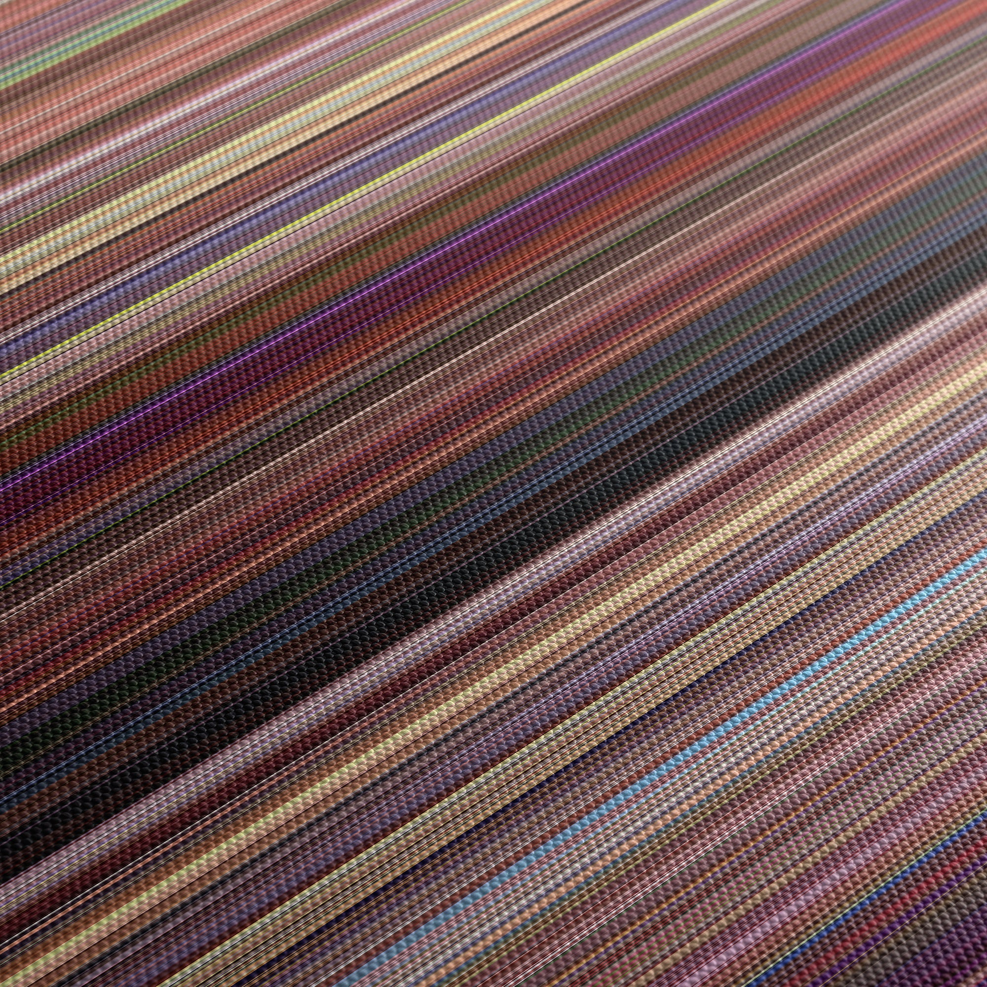 10 Things I Hate About You (1999) CineSpectrum Color Spectrum Canvas Print - Close Up of Middle of Print