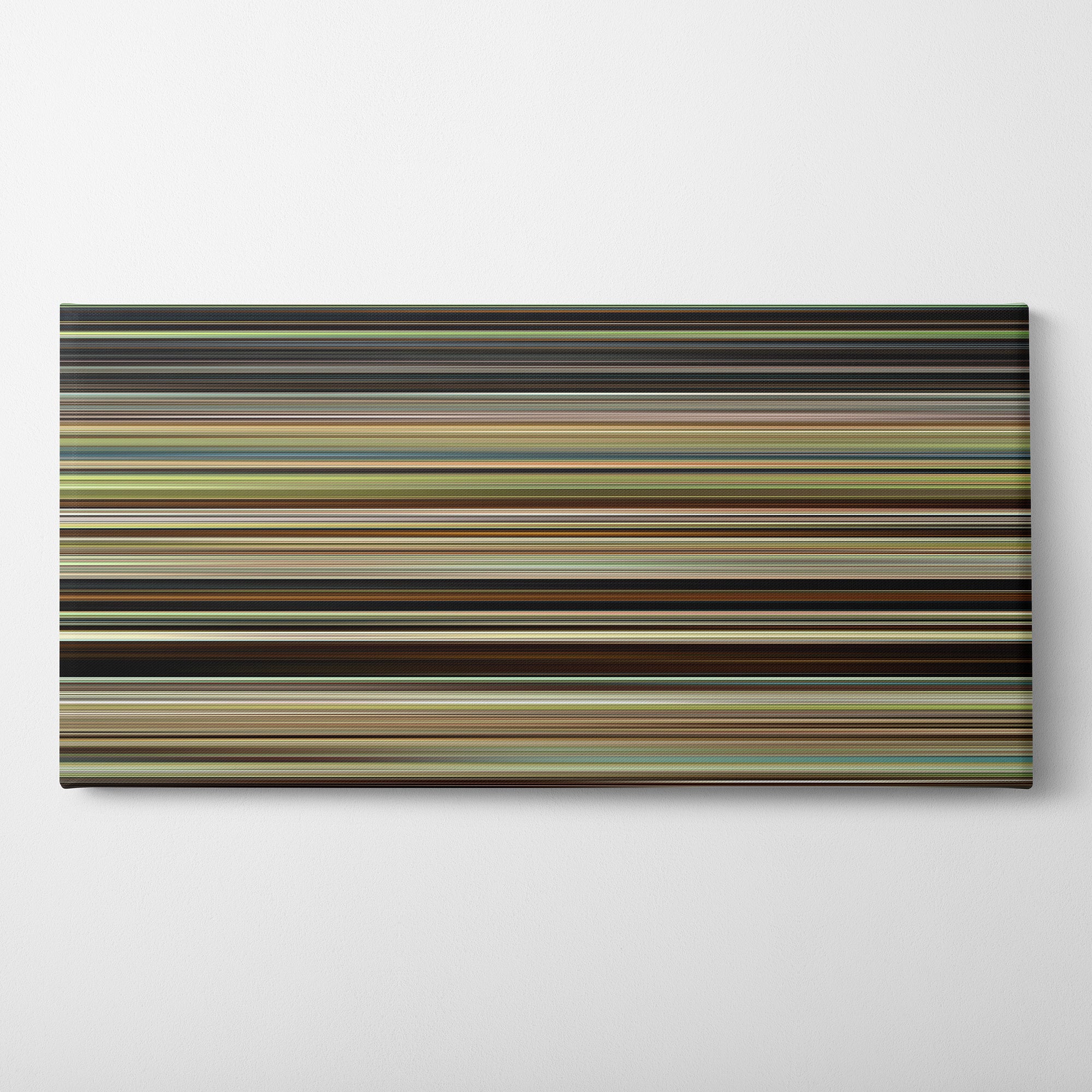 12 Years a Slave (2013) CineSpectrum Color Spectrum Canvas Print - Horizontal on Wall