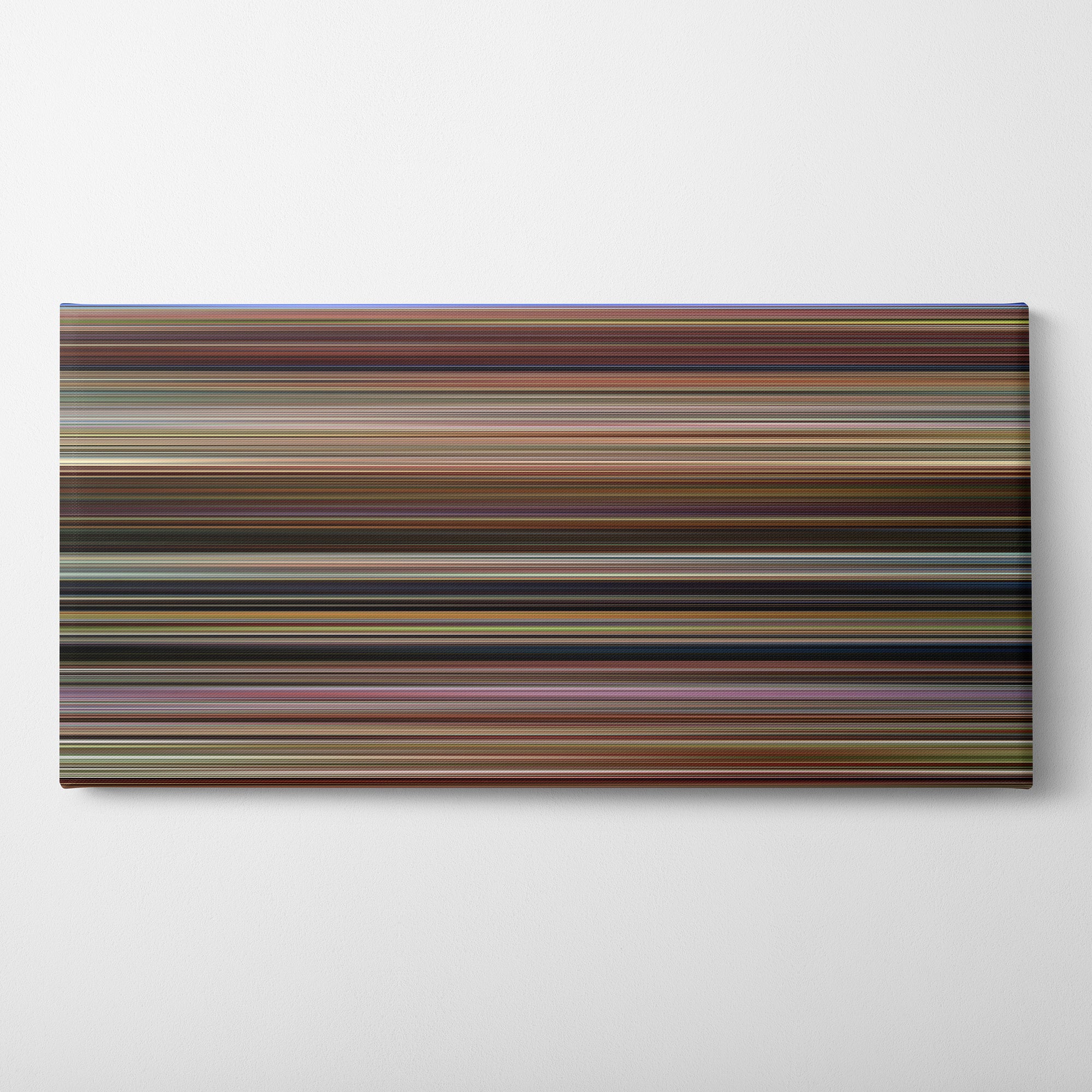 13 Going On 30 (2004) CineSpectrum Color Spectrum Canvas Print - Horizontal on Wall