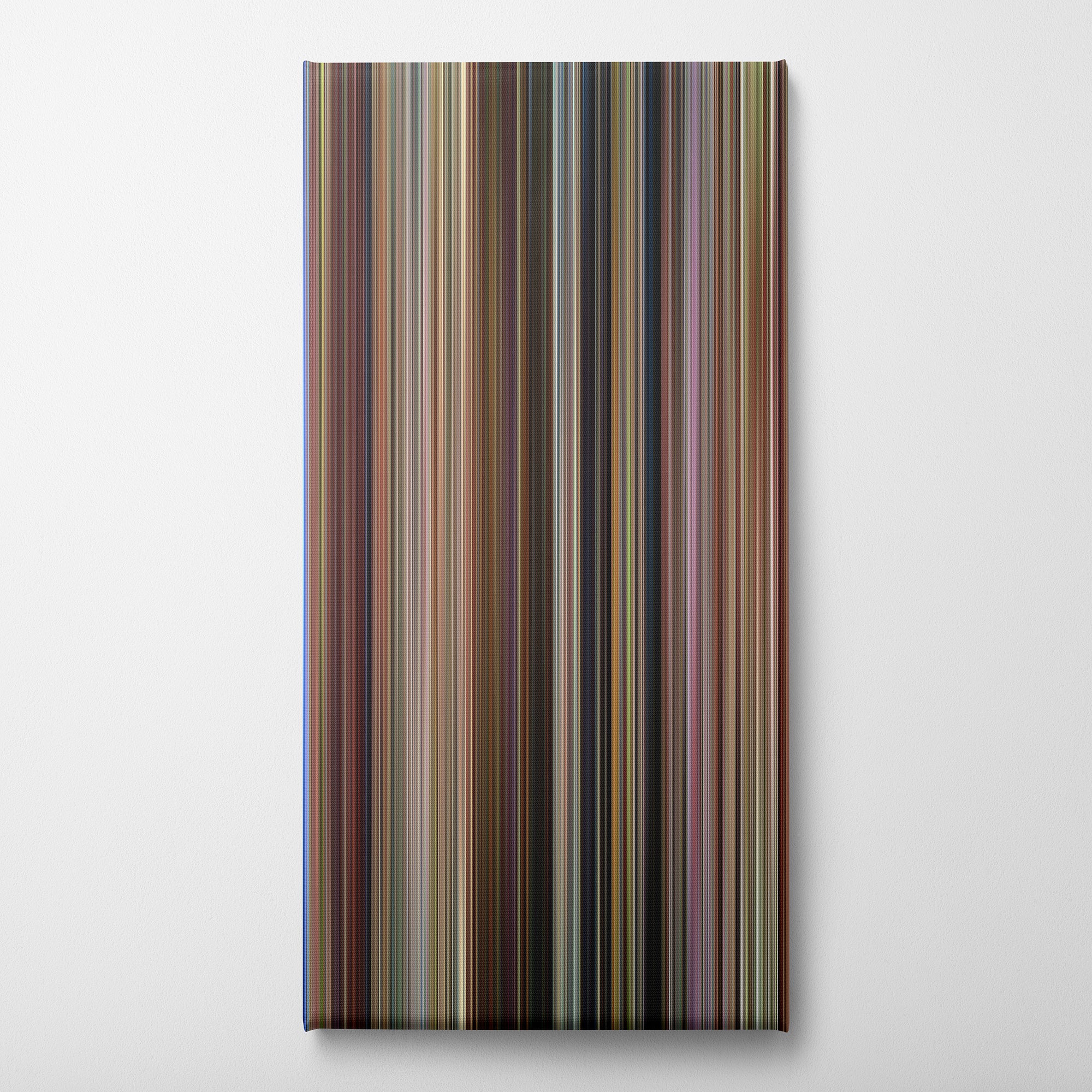 13 Going On 30 (2004) CineSpectrum Color Spectrum Canvas Print - Vertical on Wall