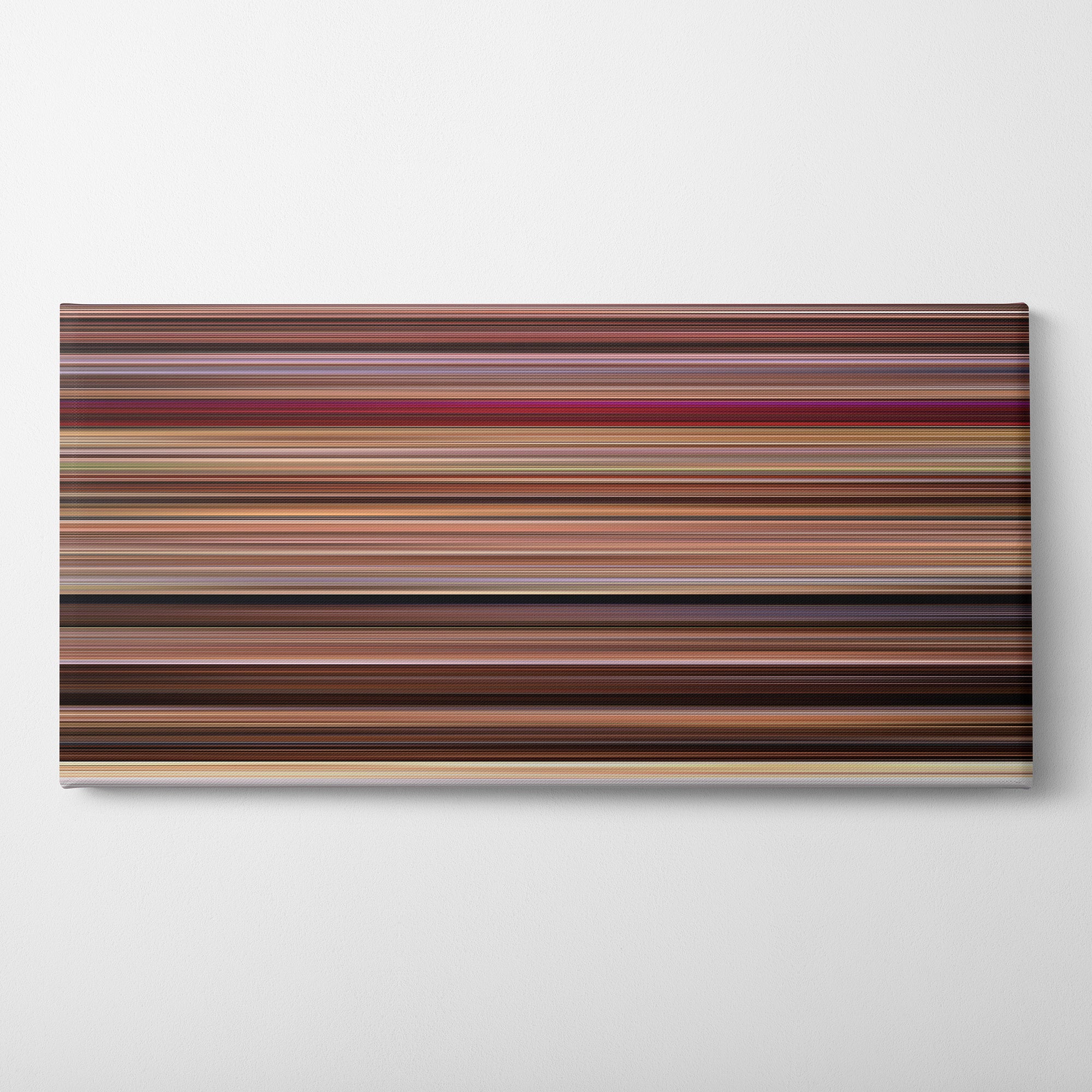 27 Dresses (2008) CineSpectrum Color Spectrum Canvas Print - Horizontal on Wall