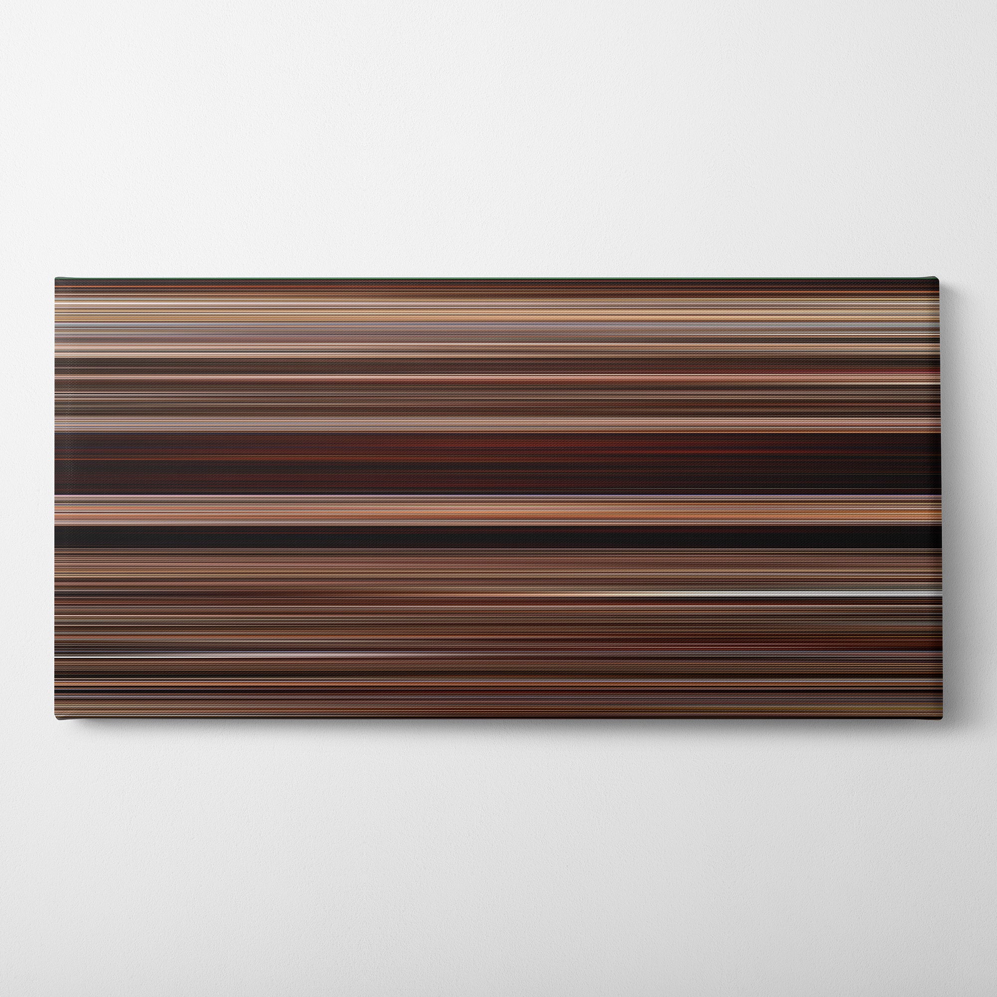 310 to Yuma (2007) CineSpectrum Color Spectrum Canvas Print - Horizontal on Wall
