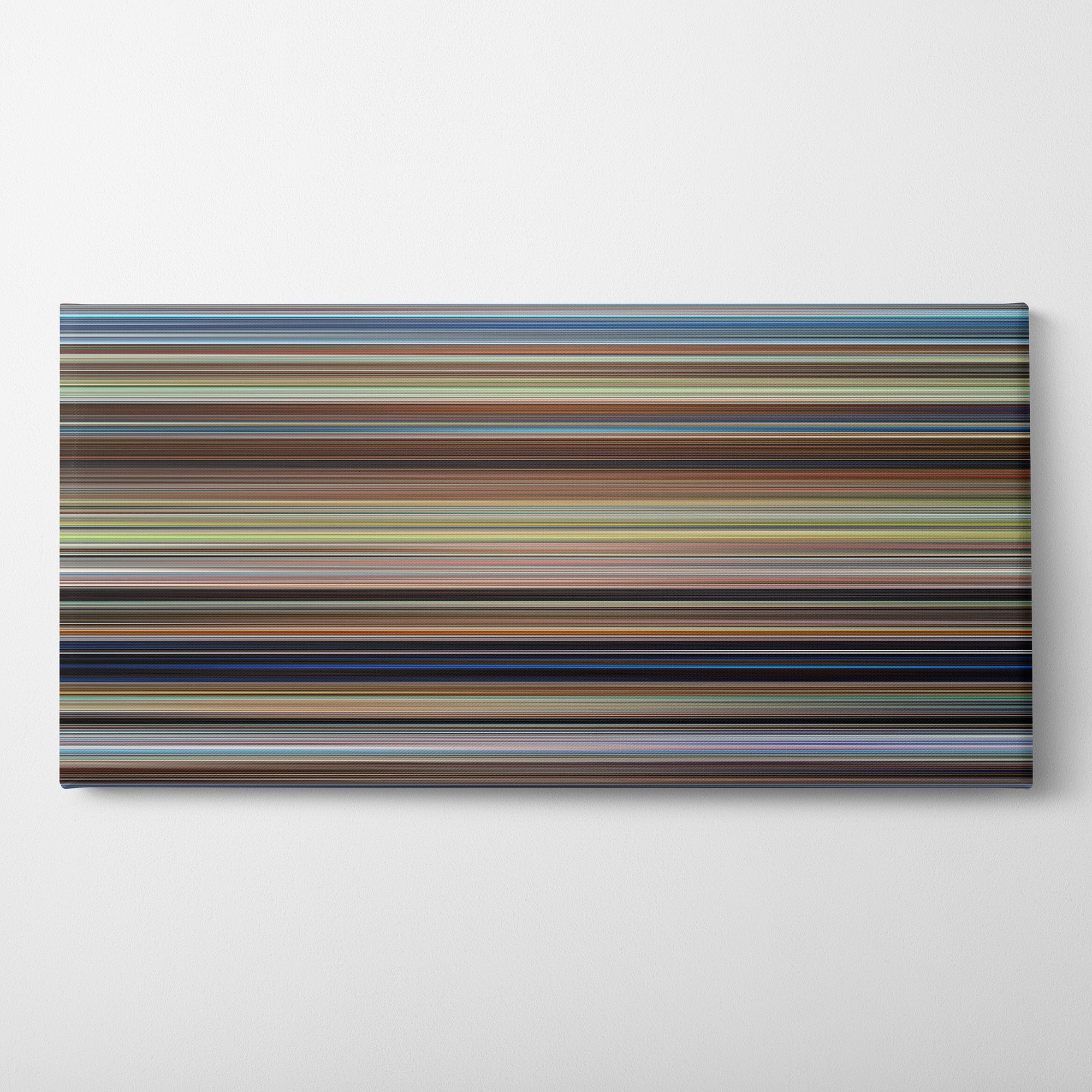 50 First Dates (2004) CineSpectrum Color Spectrum Canvas Print - Horizontal on Wall