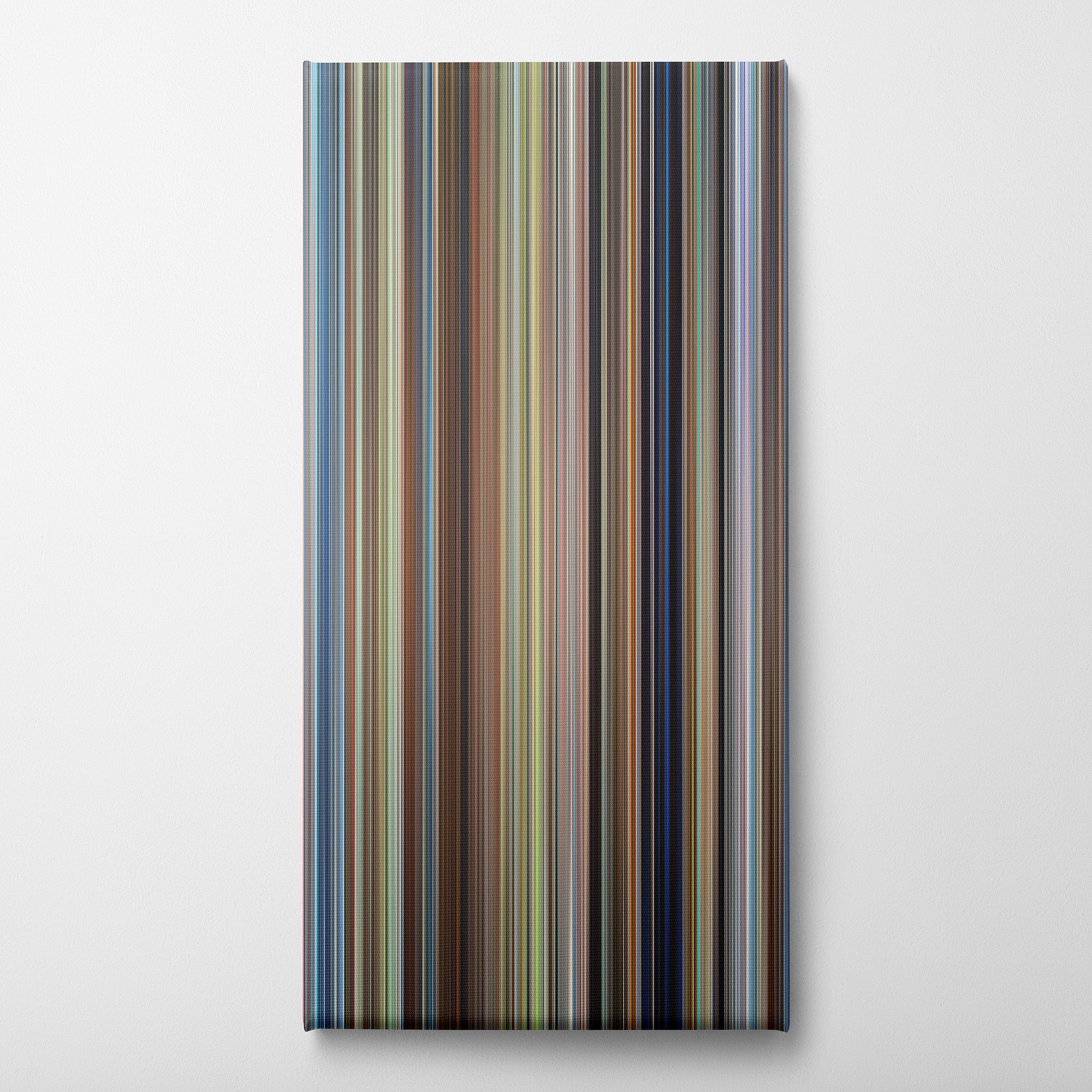 50 First Dates (2004) CineSpectrum Color Spectrum Canvas Print - Vertical on Wall