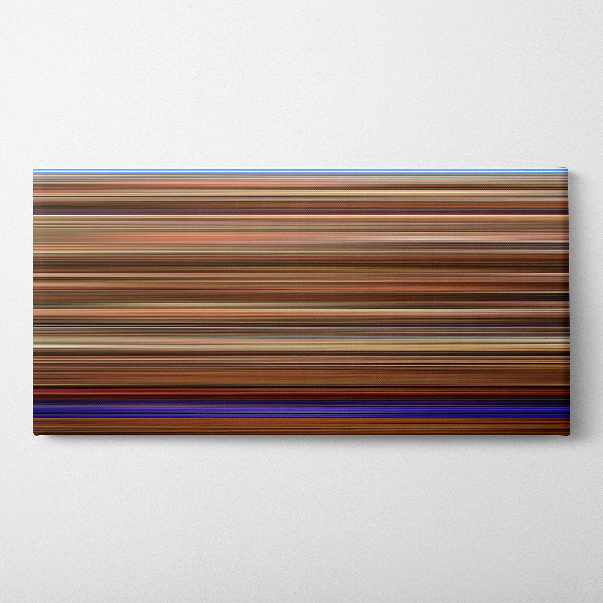 A Cinderella Story - Christmas Wish (2019) CineSpectrum Color Spectrum Canvas Print - Horizontal on Wall