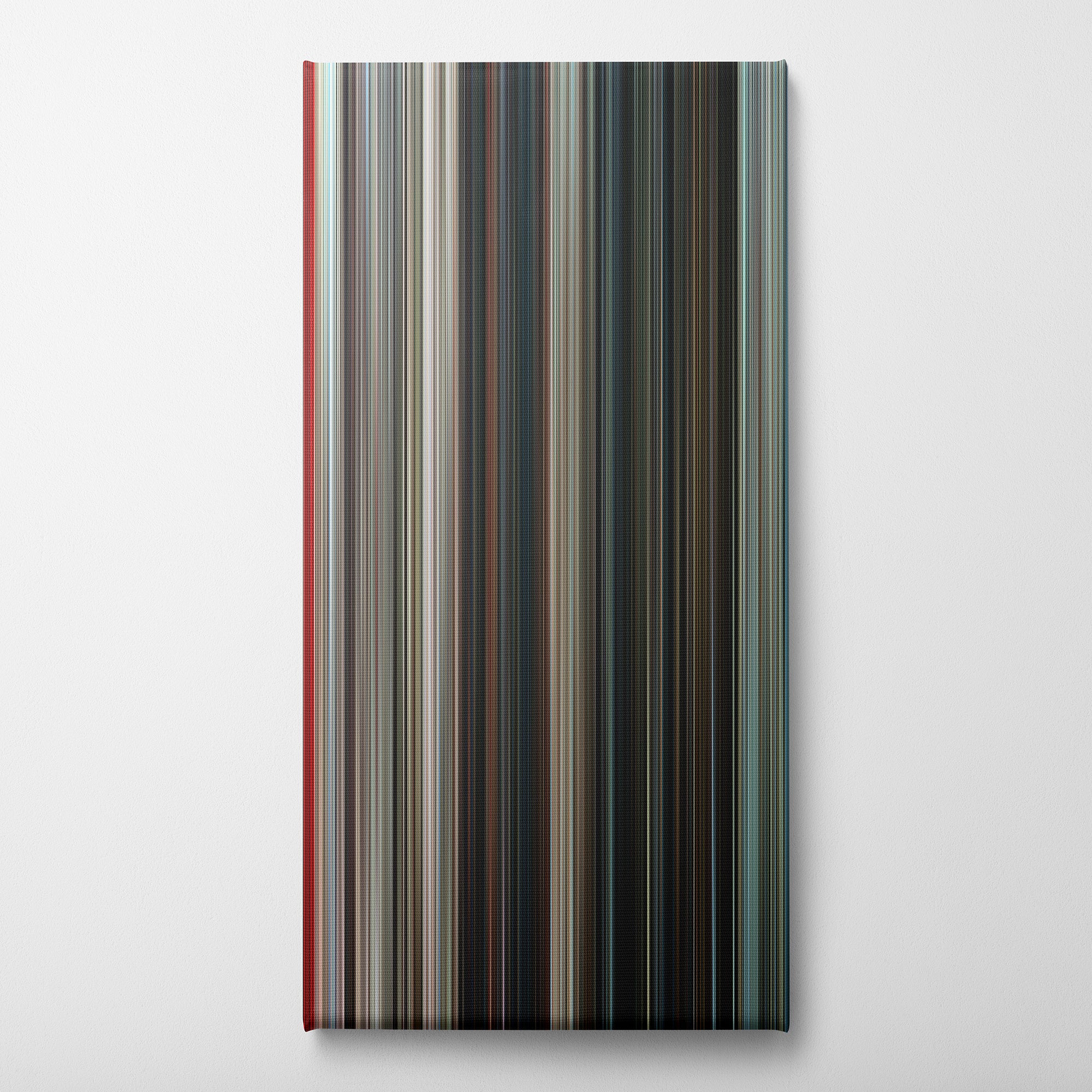 A Fistful of Dollars (1964) CineSpectrum Color Spectrum Canvas Print - Vertical on Wall