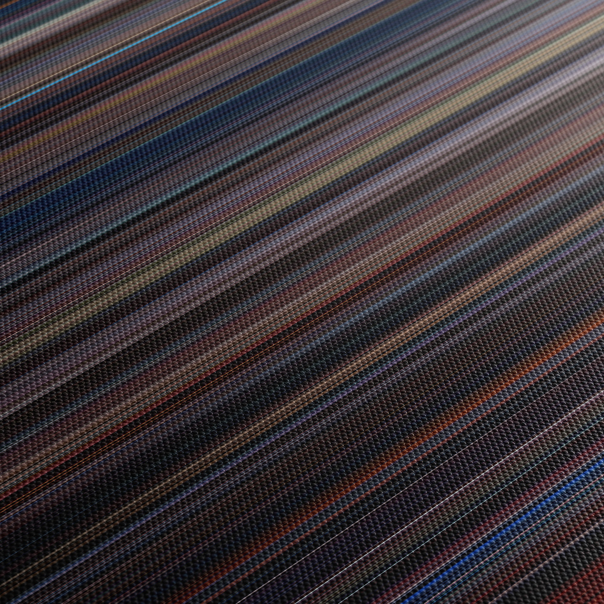 A Nightmare on Elm Street 3 - Dream Warriors (1987) CineSpectrum Color Spectrum Canvas Print - Close Up of Middle of Print
