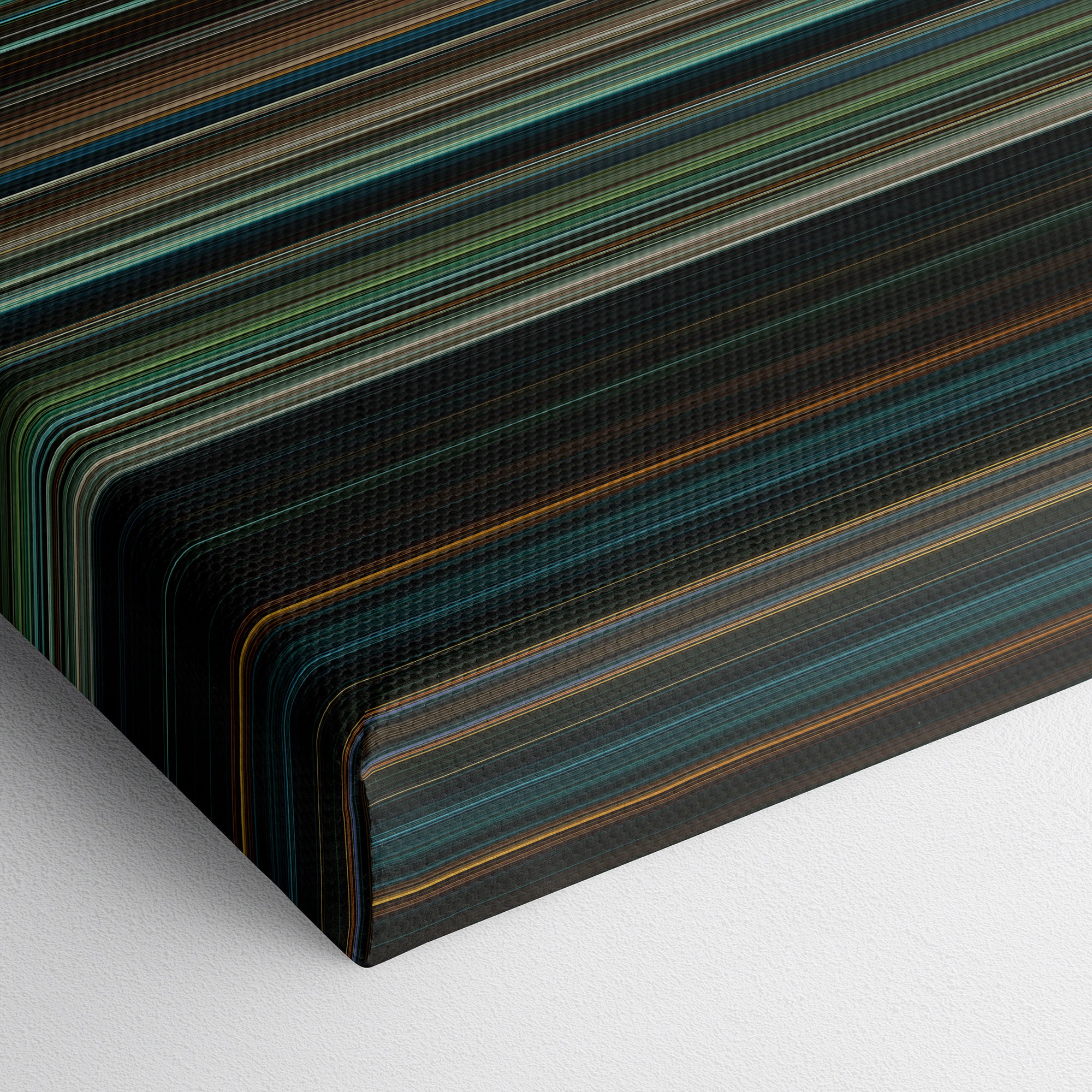 A Nightmare on Elm Street (2010) CineSpectrum Color Spectrum Canvas Print - Close Up of Bottom of Print