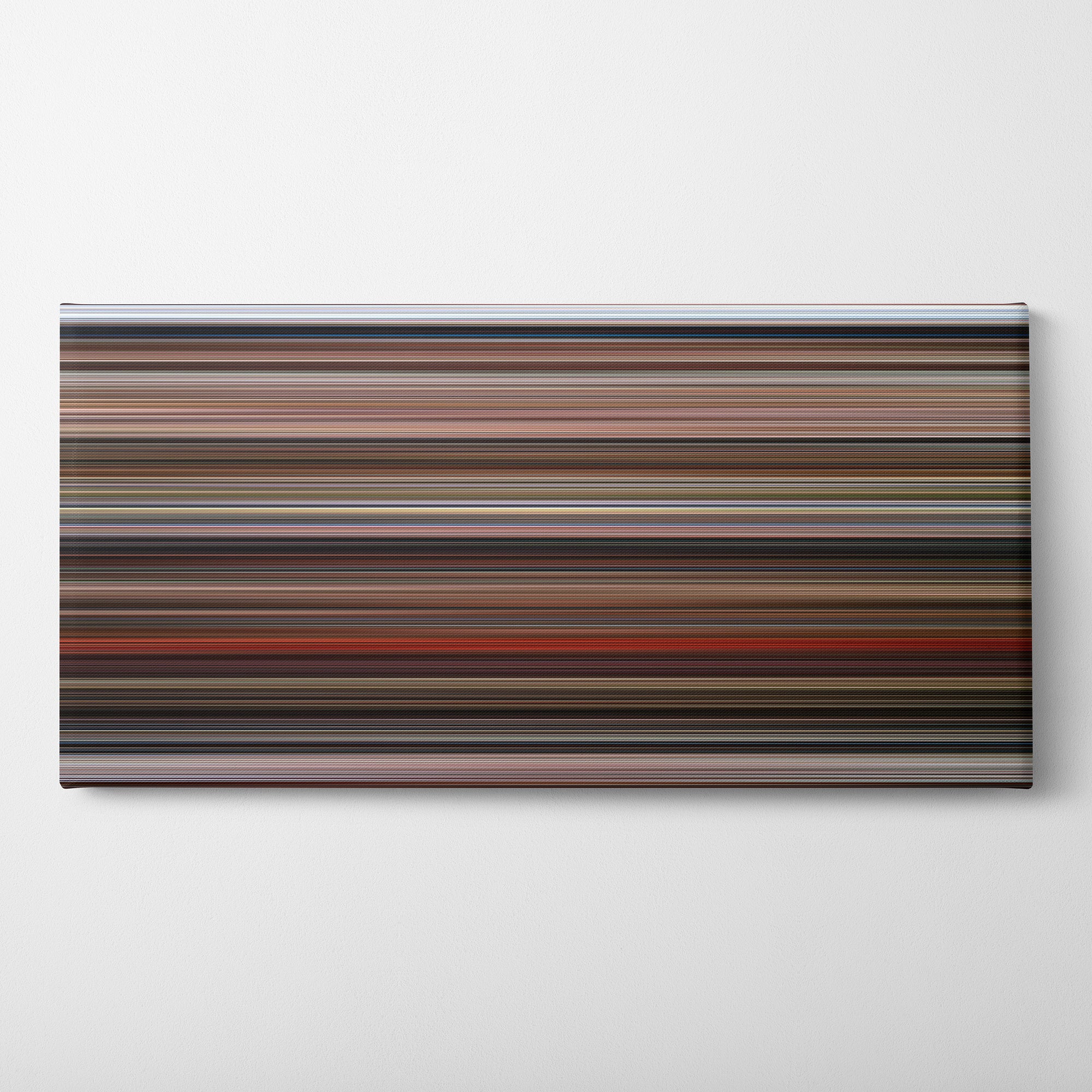A View to a Kill (1985) CineSpectrum Color Spectrum Canvas Print - Horizontal on Wall