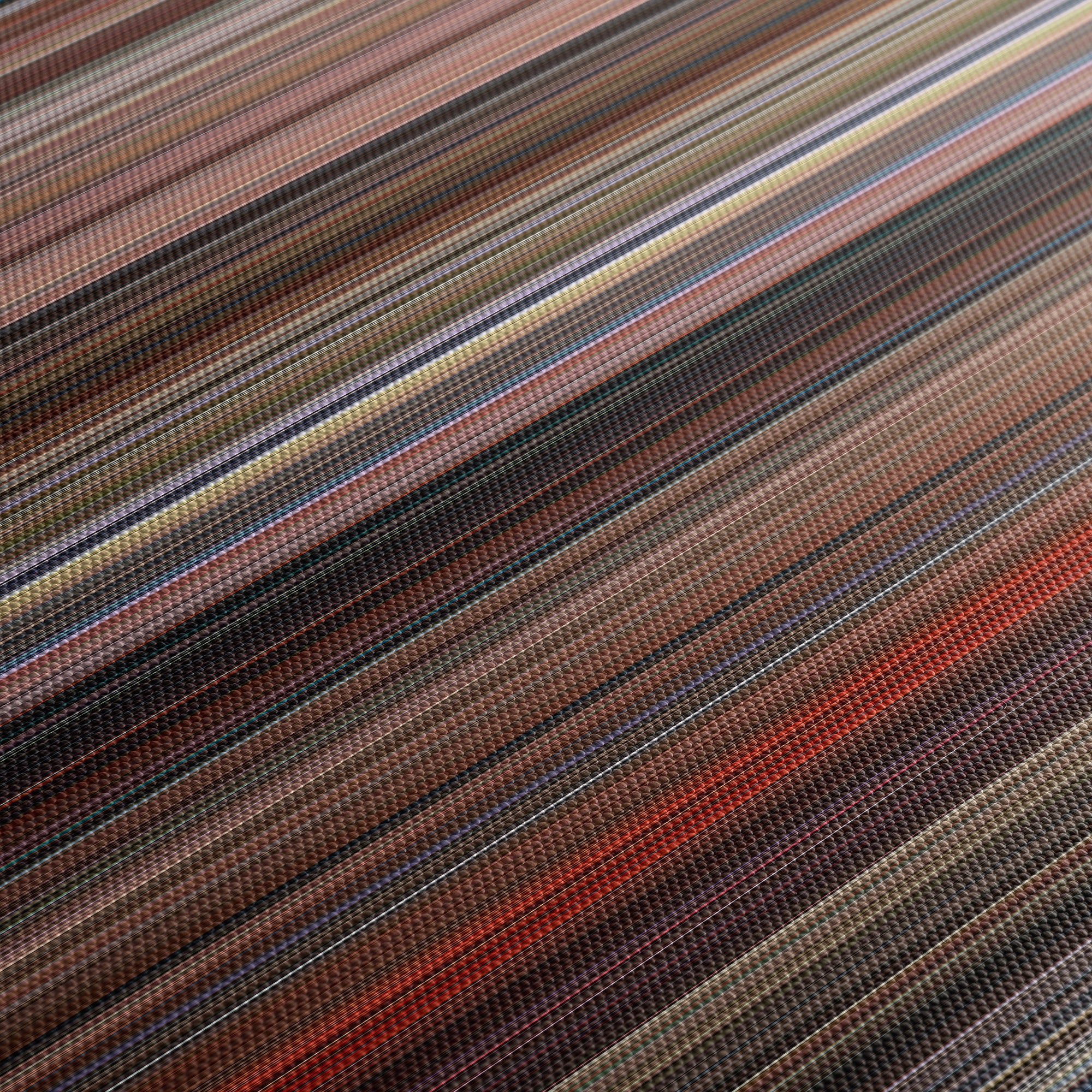 A View to a Kill (1985) CineSpectrum Color Spectrum Canvas Print - Close Up of Middle of Print