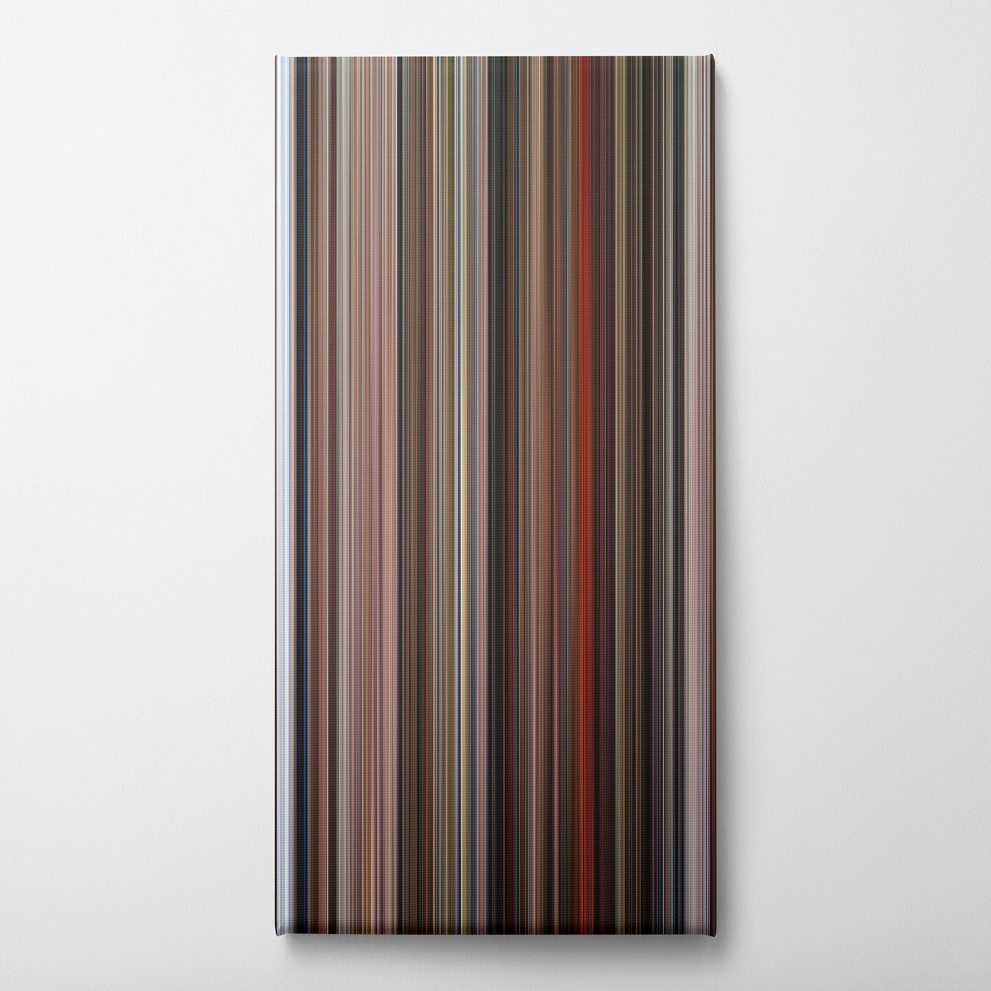 A View to a Kill (1985) CineSpectrum Color Spectrum Canvas Print - Vertical on Wall