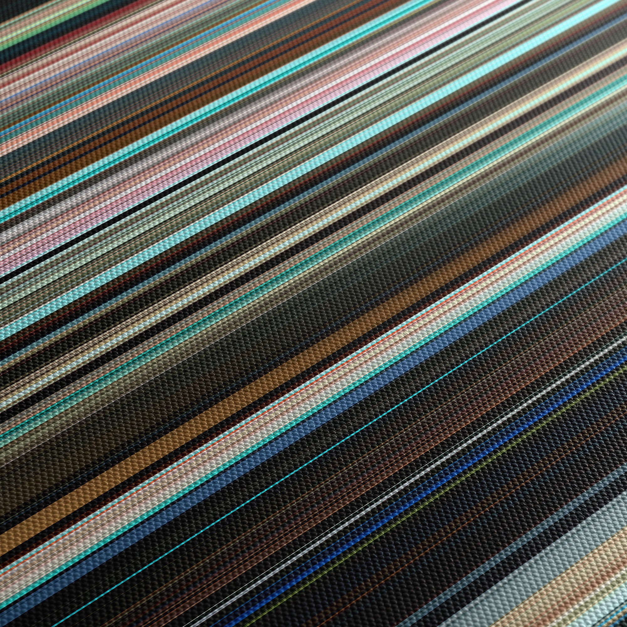 Aftersun (2022) CineSpectrum Color Spectrum Canvas Print - Close Up of Middle of Print