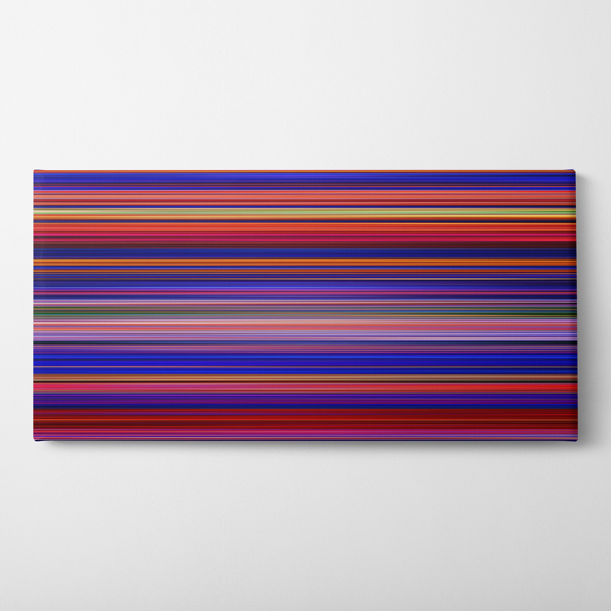 Aladdin (1992) CineSpectrum Color Spectrum Canvas Print - Horizontal on Wall