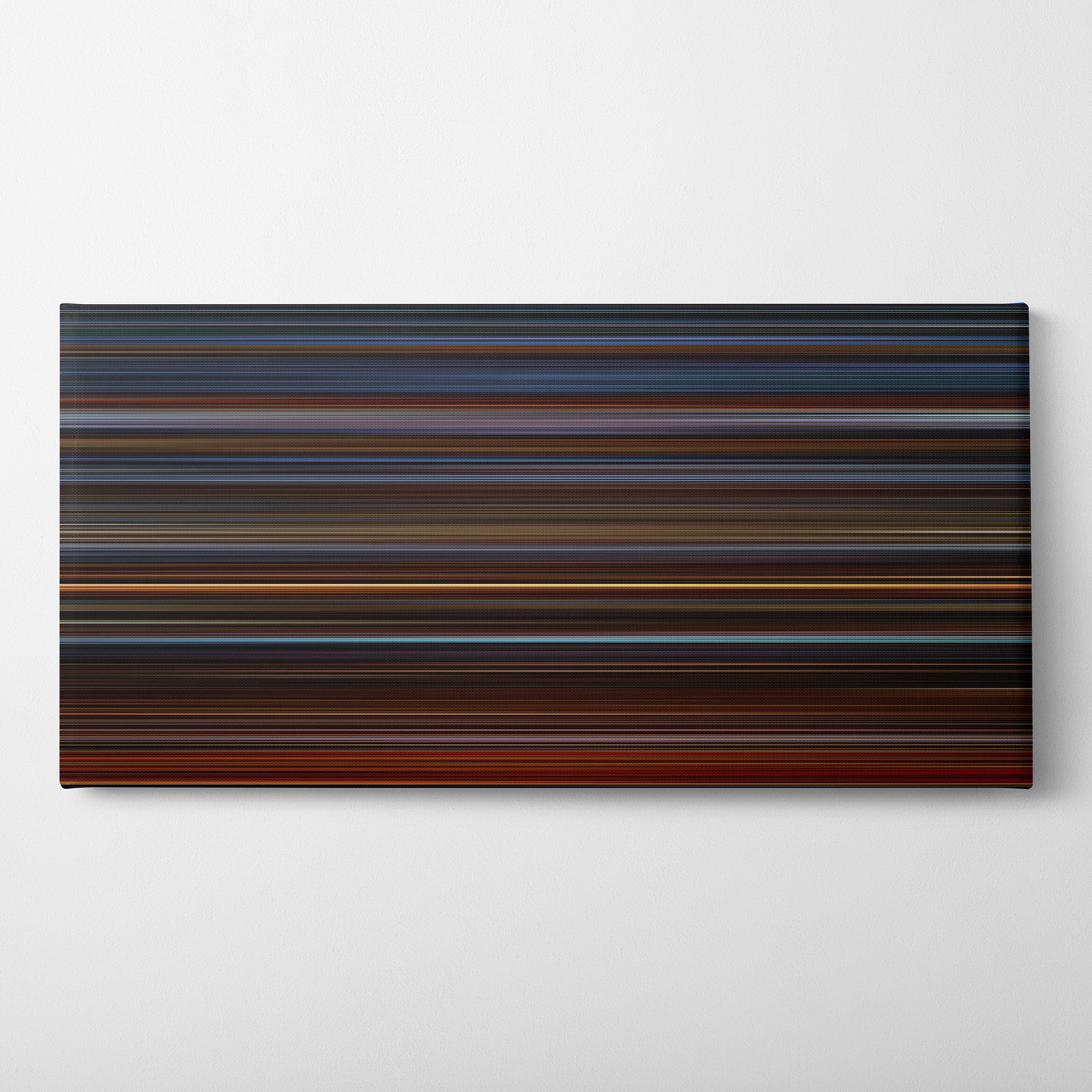 Alien 3 (1992) CineSpectrum Color Spectrum Canvas Print - Horizontal on Wall