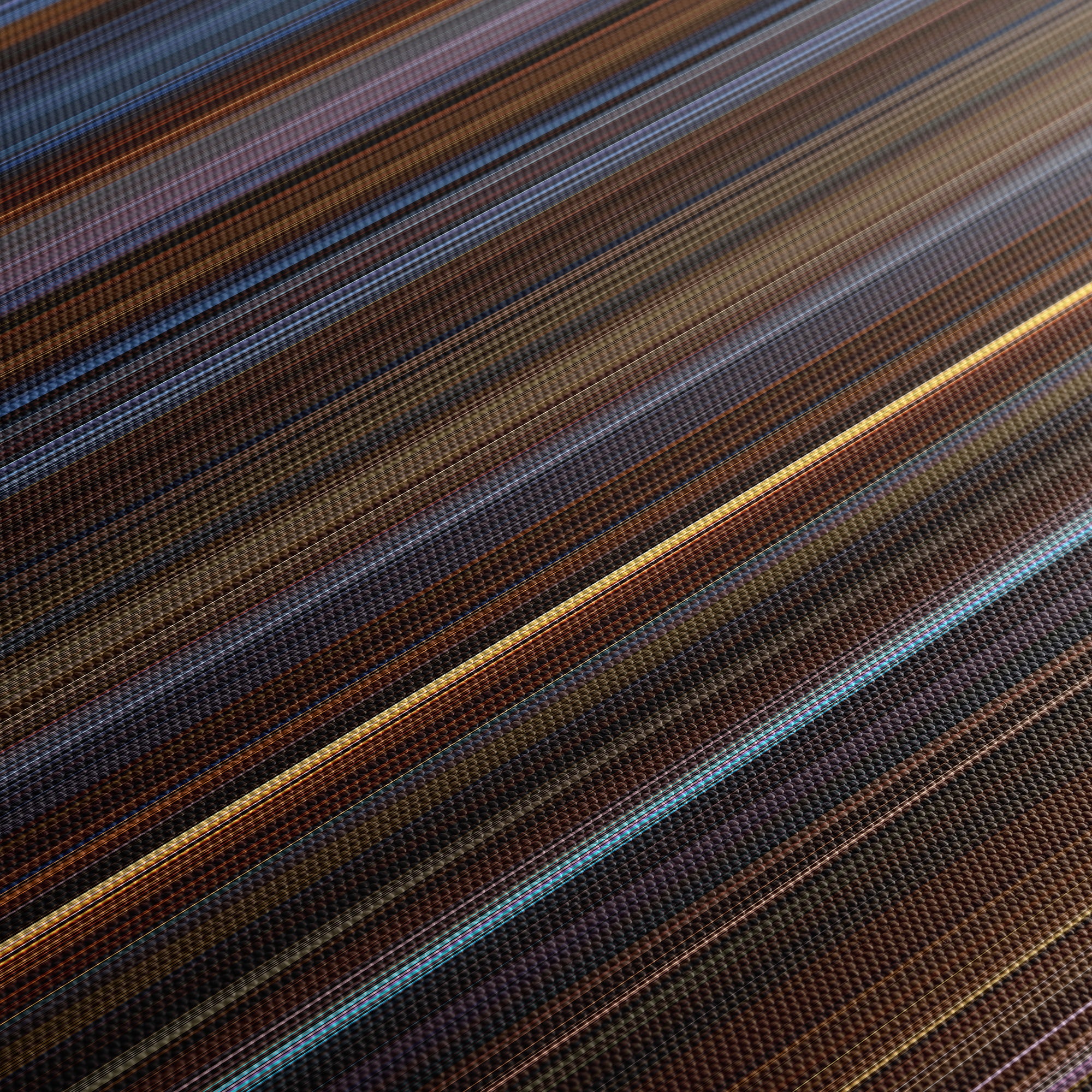 Alien 3 (1992) CineSpectrum Color Spectrum Canvas Print - Close Up of Middle of Print
