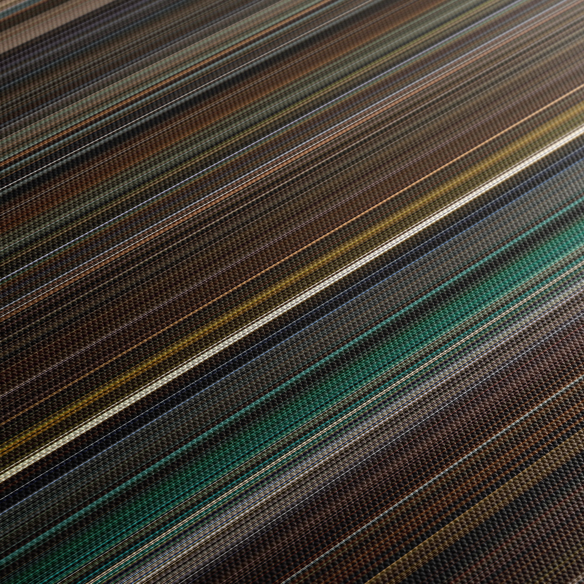 Alien Resurrection (1997) CineSpectrum Color Spectrum Canvas Print - Close Up of Middle of Print