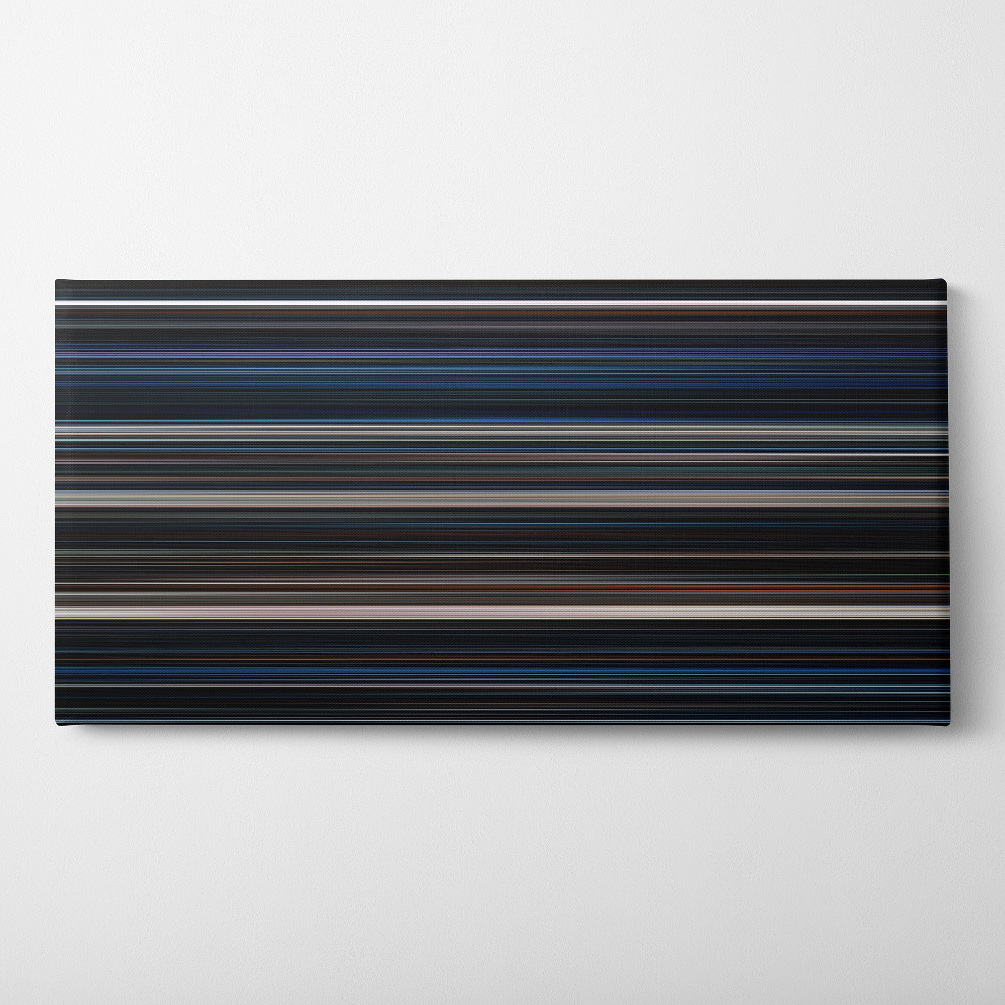 Alien (1979) CineSpectrum Color Spectrum Canvas Print - Horizontal on Wall