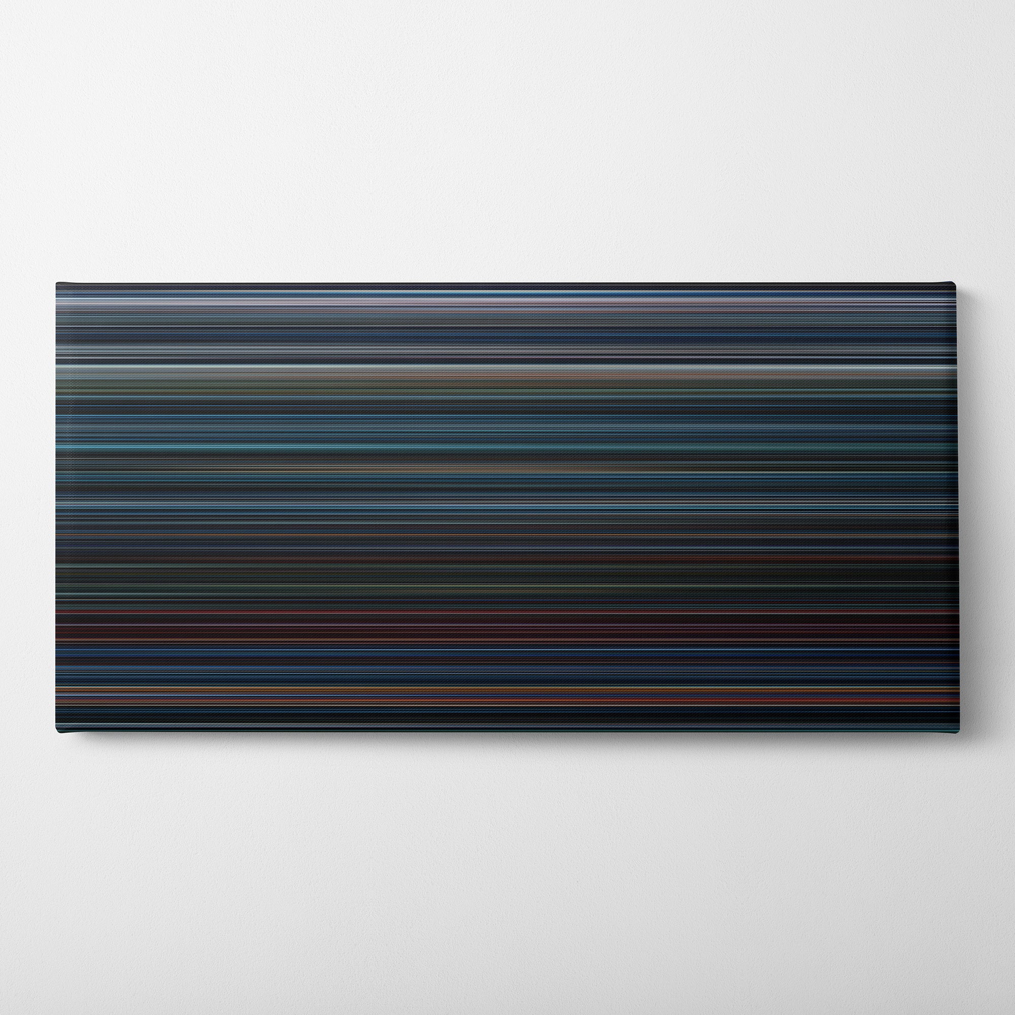 Aliens (1986) CineSpectrum Color Spectrum Canvas Print - Horizontal on Wall