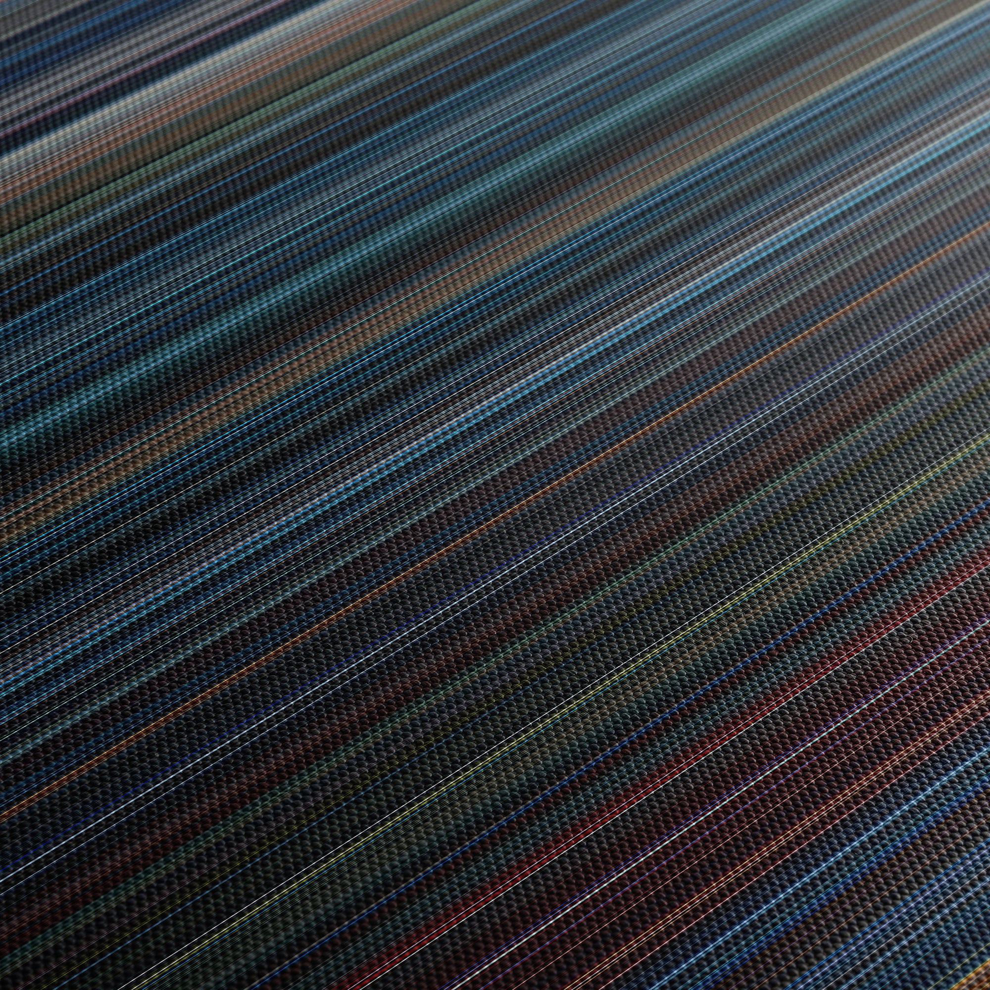 Aliens (1986) CineSpectrum Color Spectrum Canvas Print - Close Up of Middle of Print
