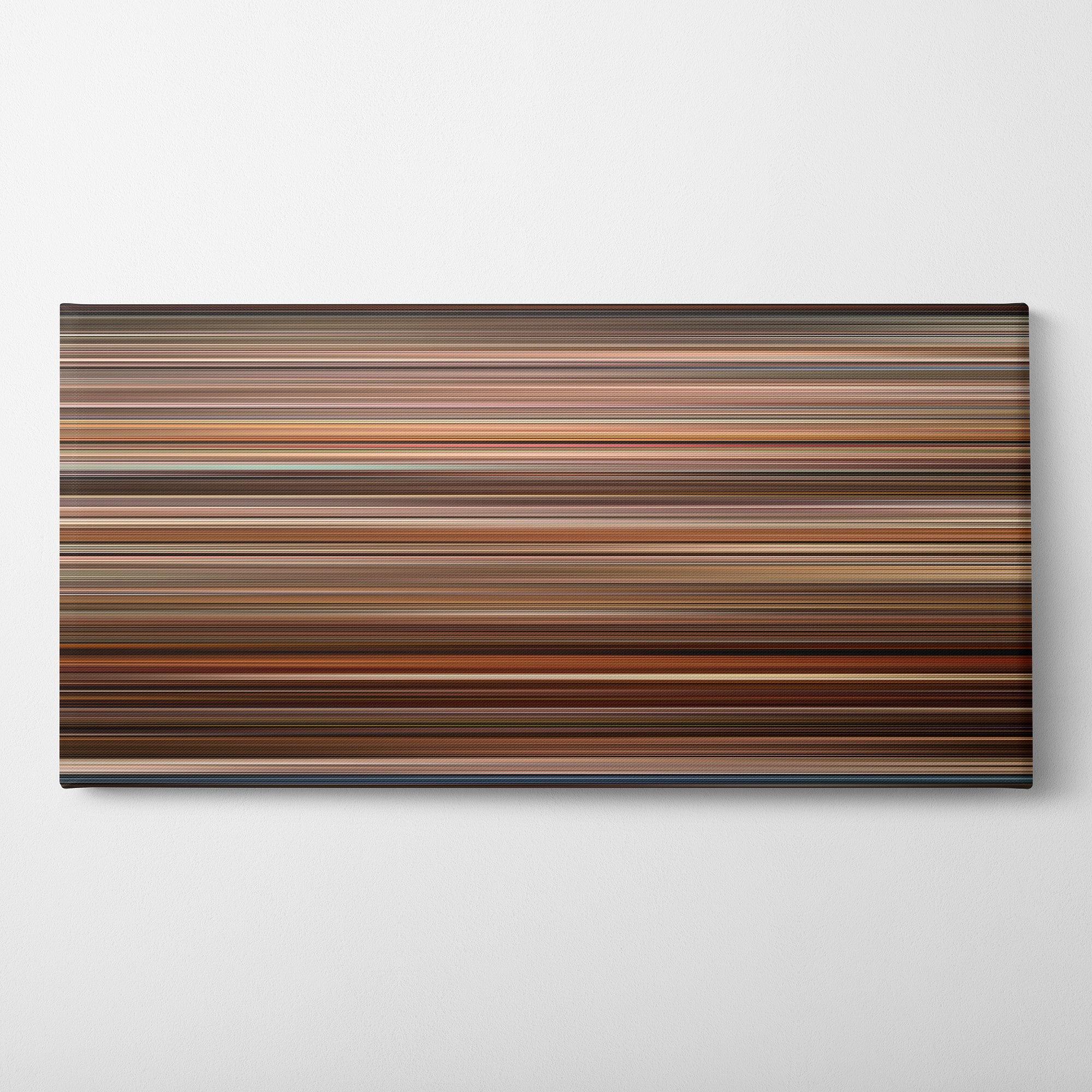 Amadeus (1984) CineSpectrum Color Spectrum Canvas Print - Horizontal on Wall